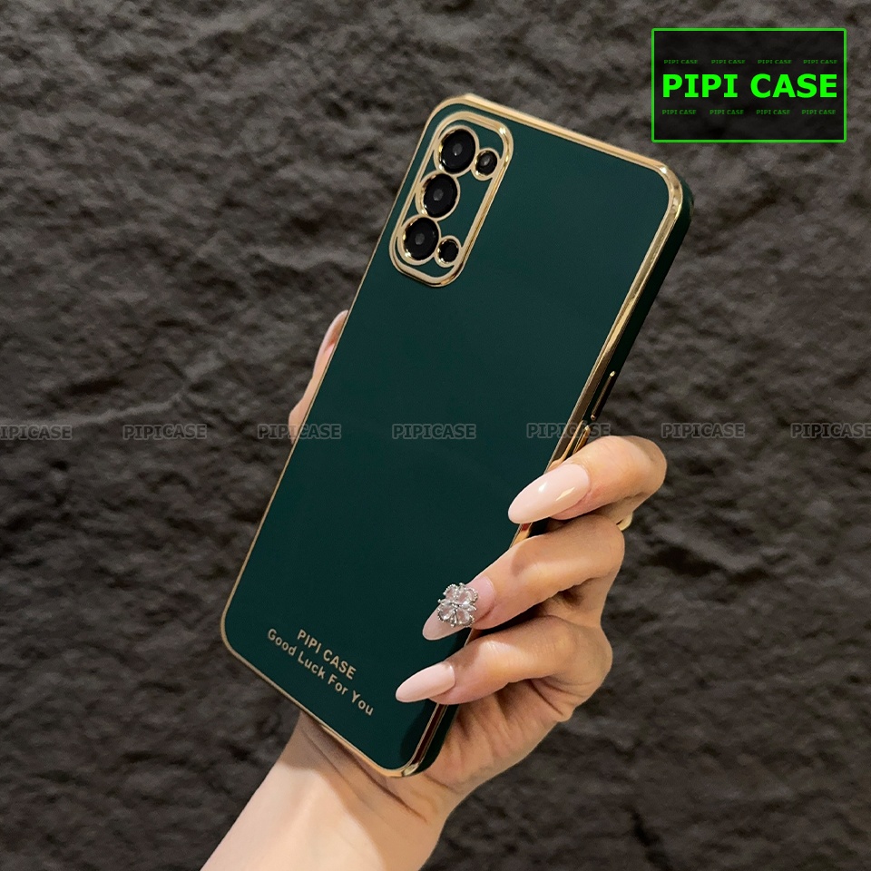 Ốp Lưng Oppo Reno 4 - Royal - Xanh Lá