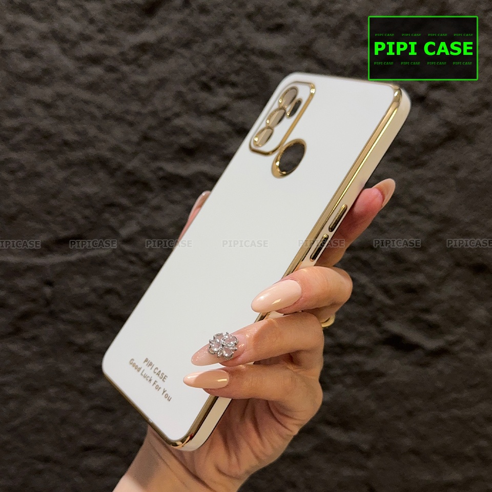 Ốp Lưng Oppo A53 2020 - Royal - Trắng