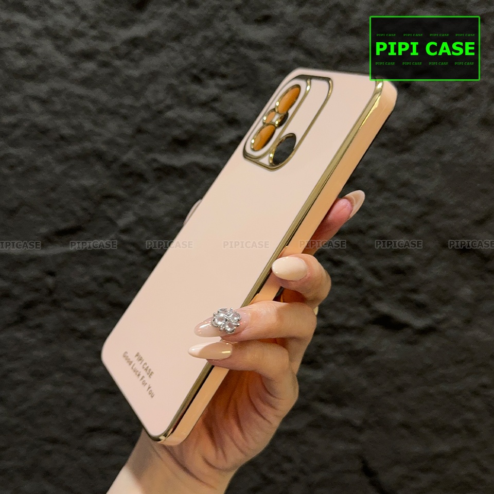 Ốp Lưng Xiaomi Redmi 12C - Royal - Hồng Kem