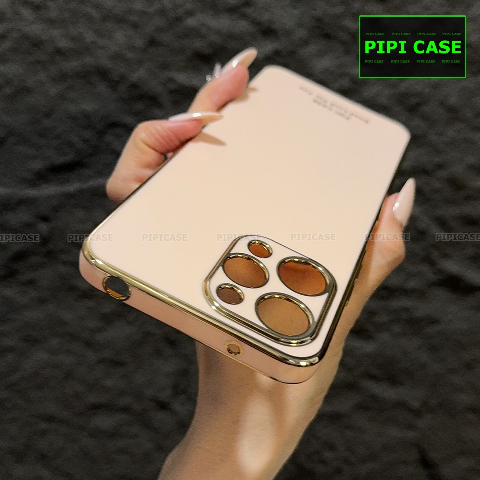 Ốp Lưng Redmi 12 - Royal - Hồng Kem