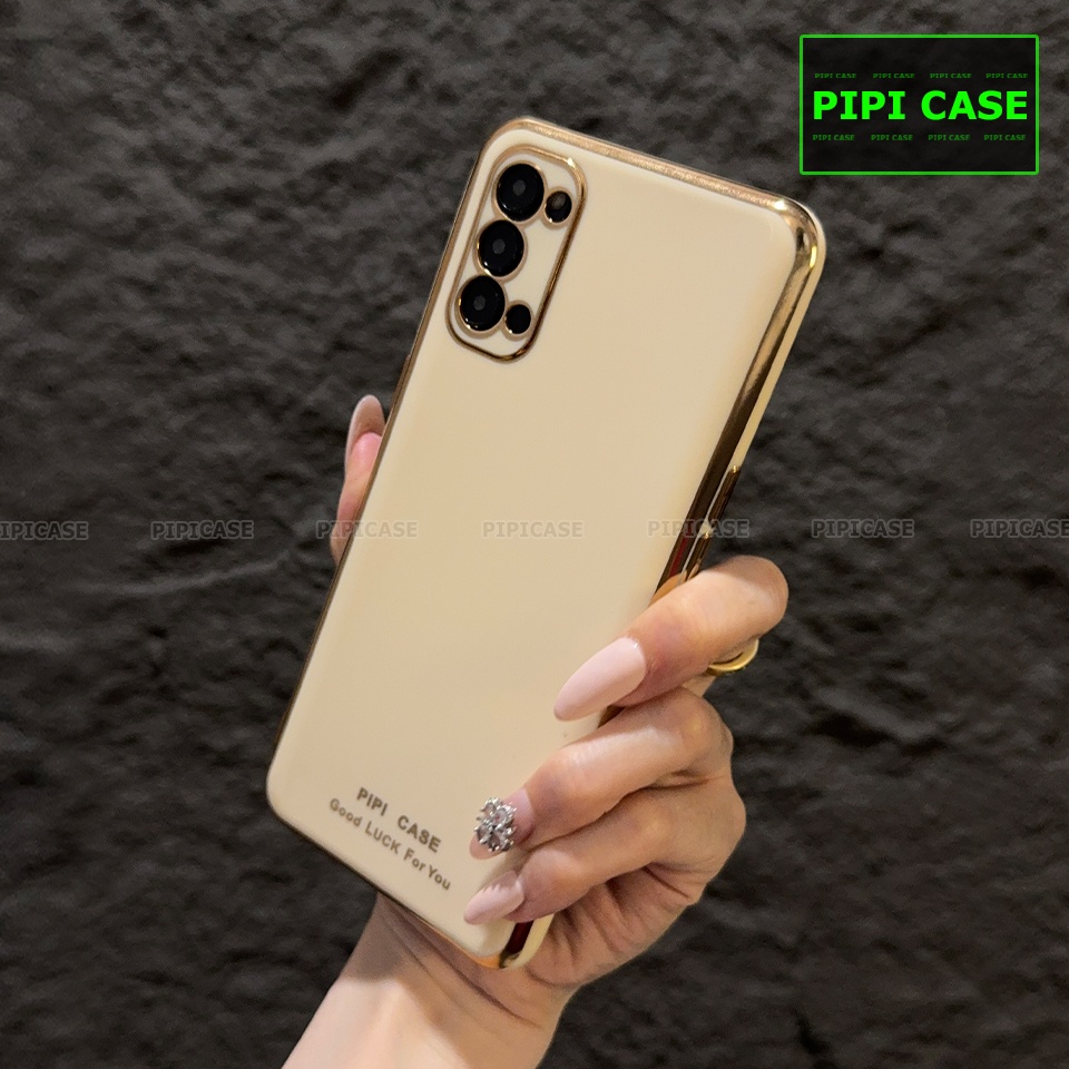 Ốp Lưng Oppo Reno 4 - Royal - Vàng