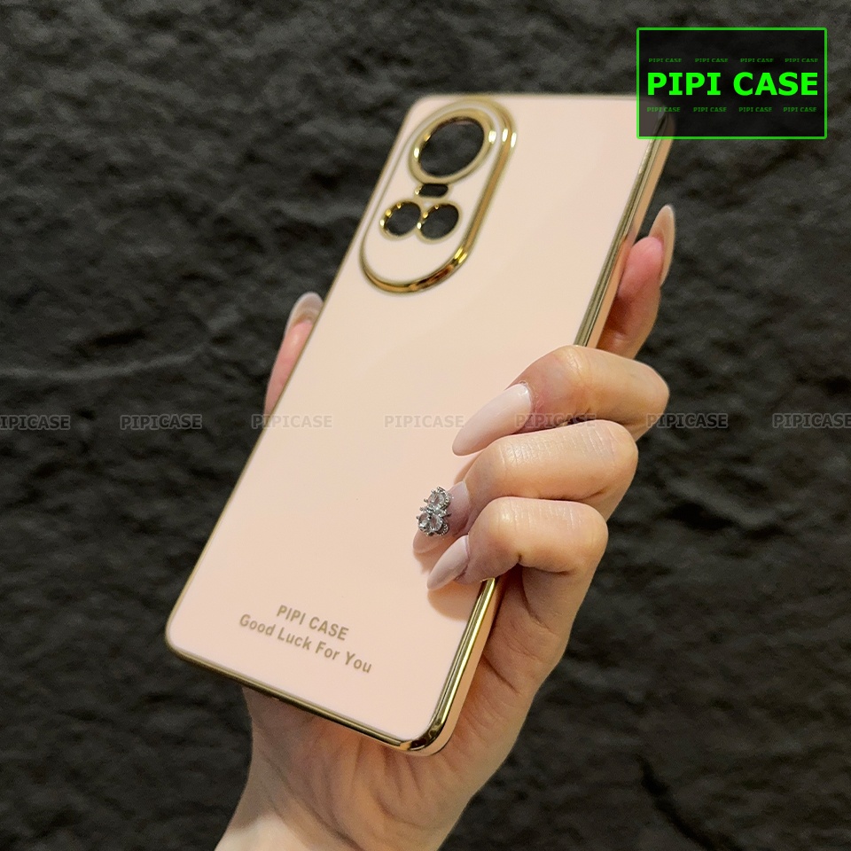 Ốp Lưng Oppo Reno 10 5G - Royal - Hồng Kem