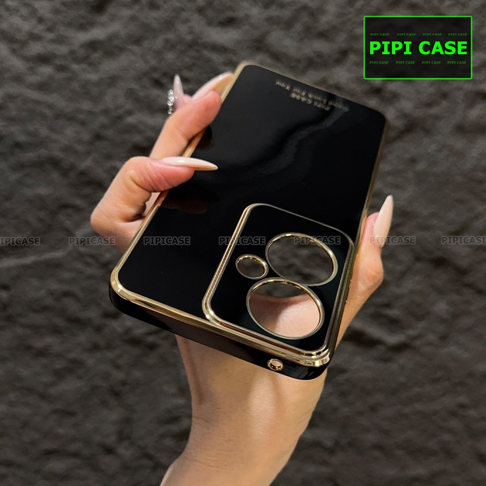 Ốp Lưng Oppo Reno 11F - Royal - Đen