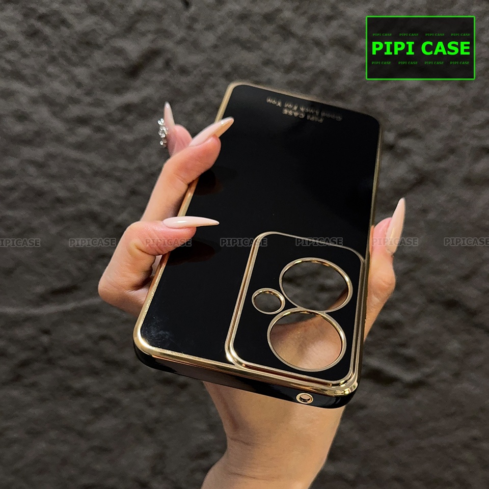 Ốp Lưng Oppo Reno 11F - Royal - Đen