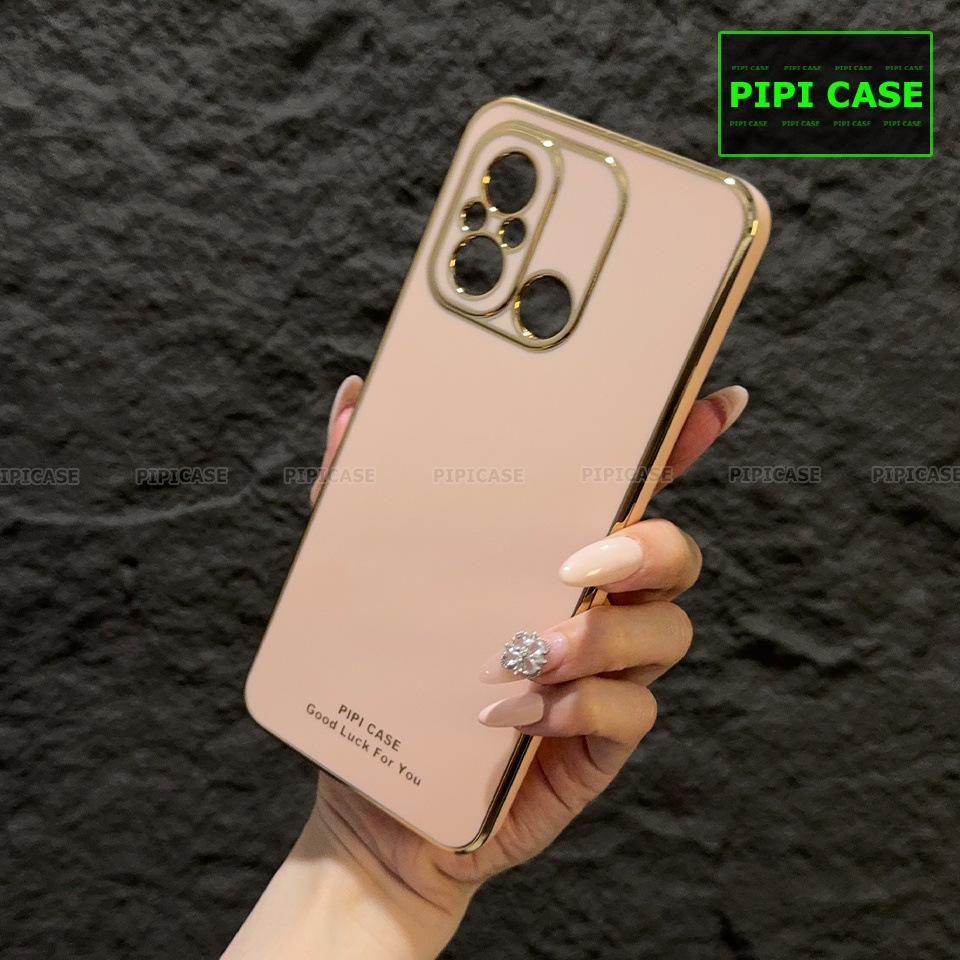 Ốp Lưng Xiaomi Redmi 12C - Royal - Hồng Kem