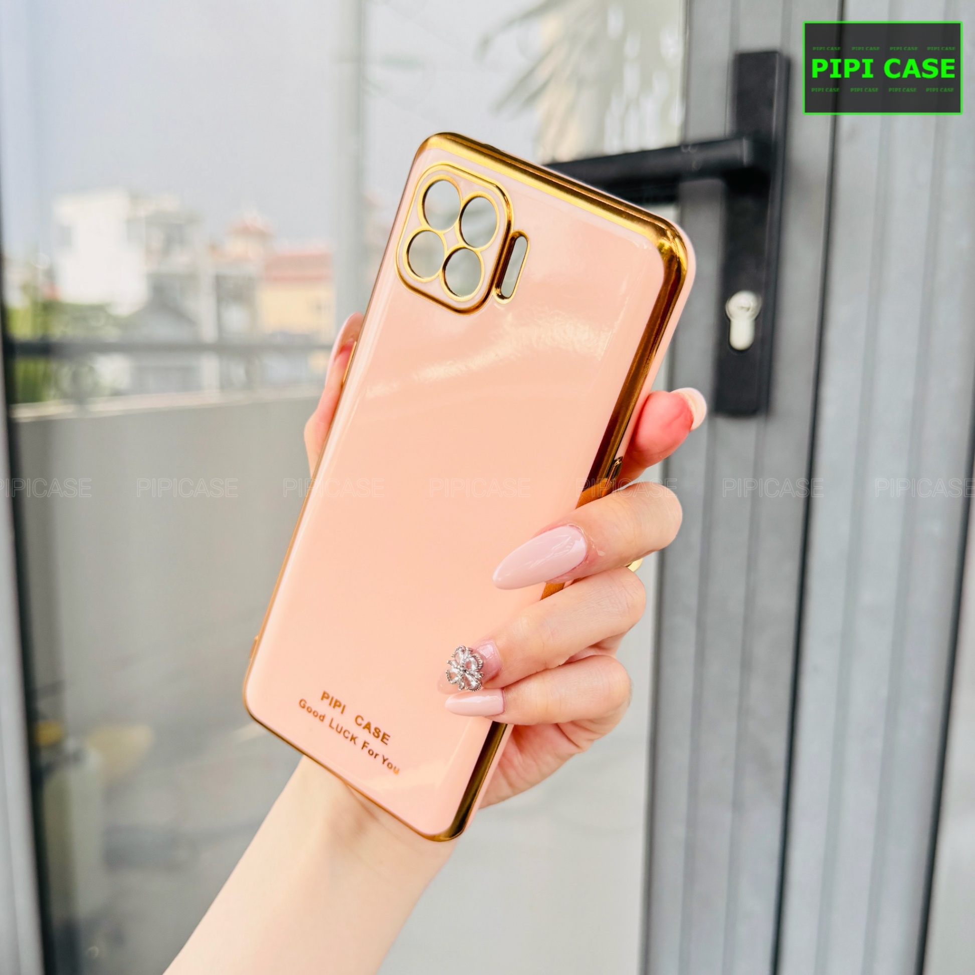 Ốp Lưng Oppo A93 - Royal - Rose Gold
