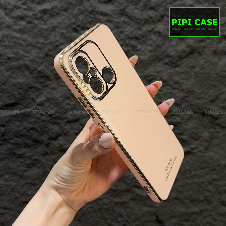 Ốp Lưng Xiaomi Redmi 12C - Royal - Hồng Kem