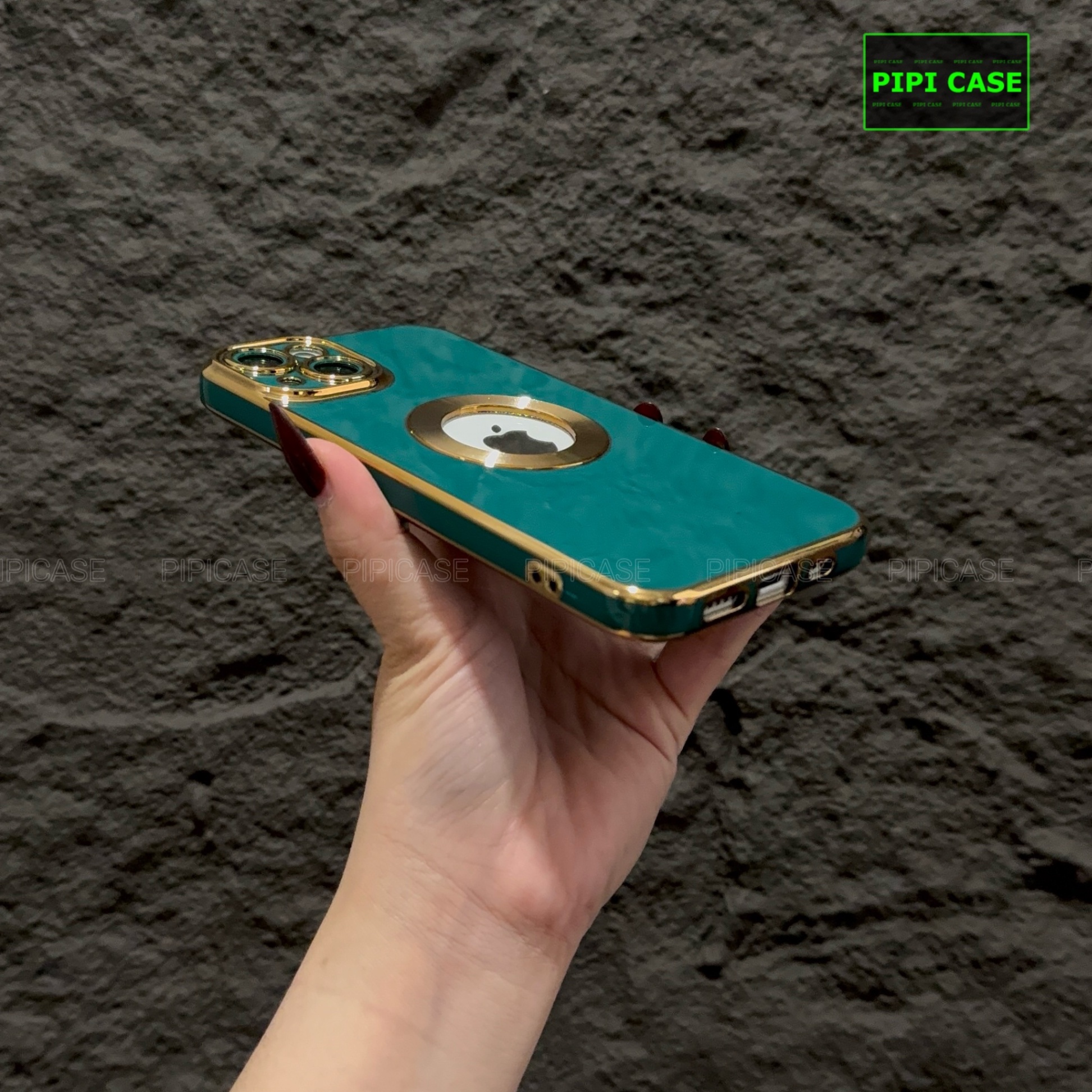 Ốp Lưng iPhone 13 - Pandora - Xanh Lá