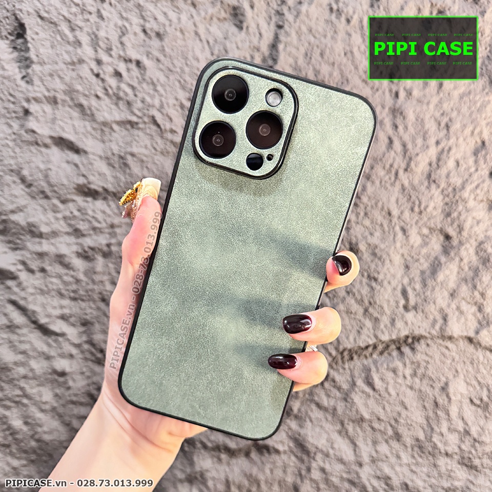 Ốp Lưng iPhone 12 Pro Max - CoCo - Xanh Rêu