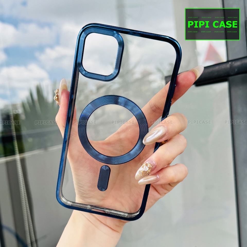Ốp Lưng iPhone 12 - Ticker - Xanh Dương