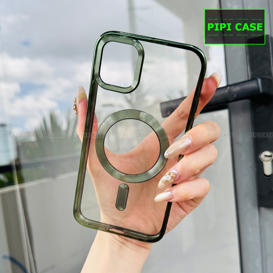 Ốp Lưng iPhone 12 - Ticker - Xanh Lá