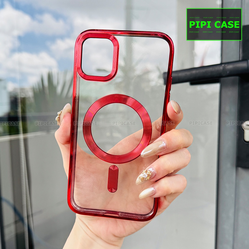 Ốp Lưng iPhone 12 - Ticker - Đỏ