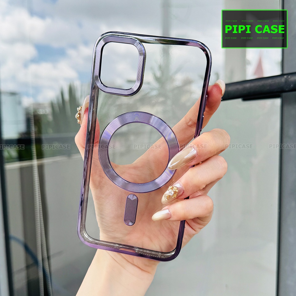Ốp Lưng iPhone 12 - Ticker - Tím