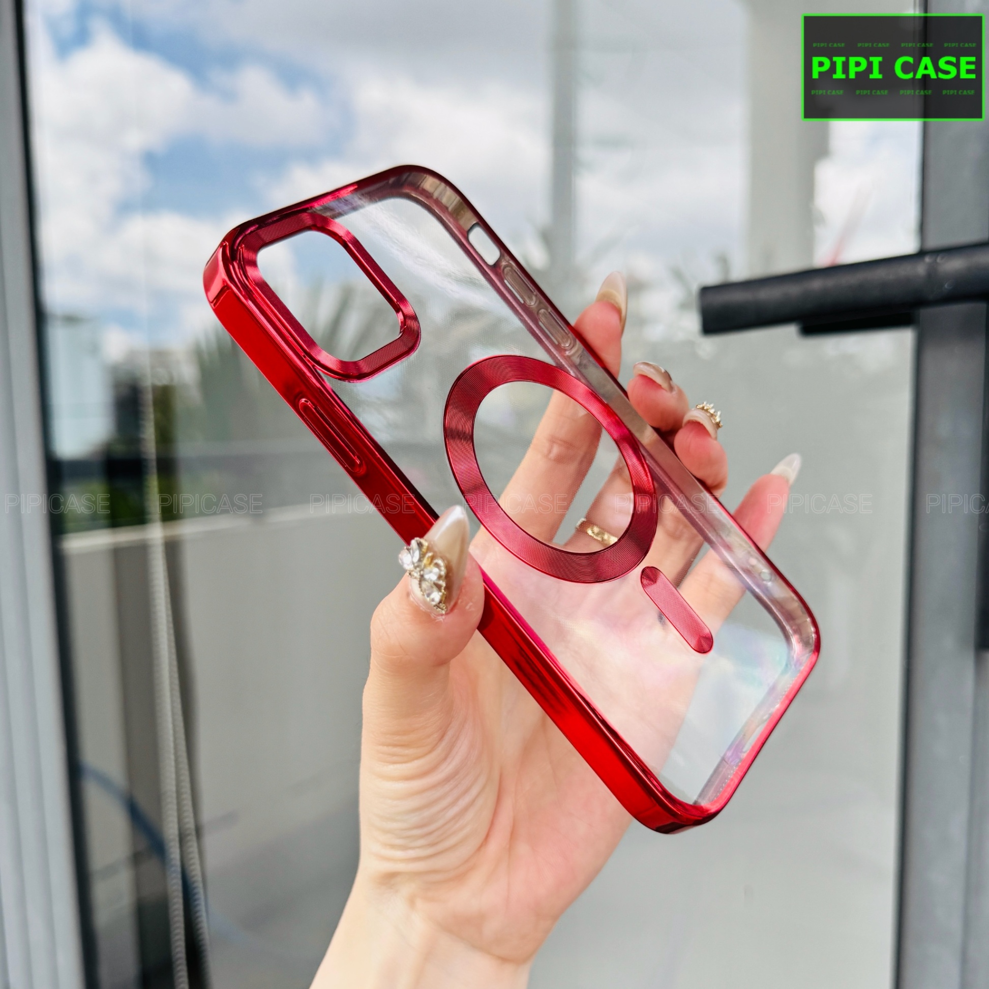Ốp Lưng iPhone 11 - Ticker - Đỏ