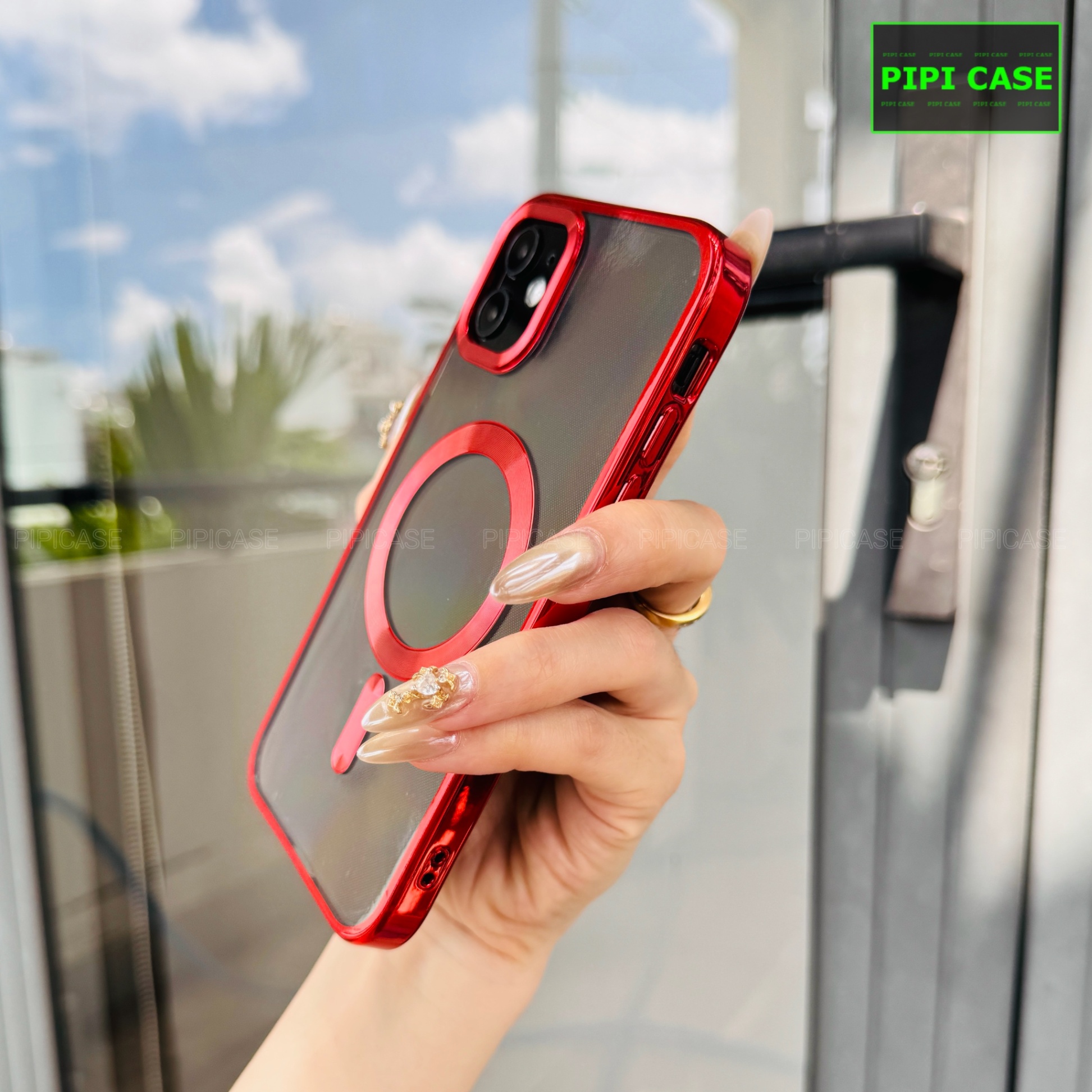 Ốp Lưng iPhone 11 - Ticker - Đỏ