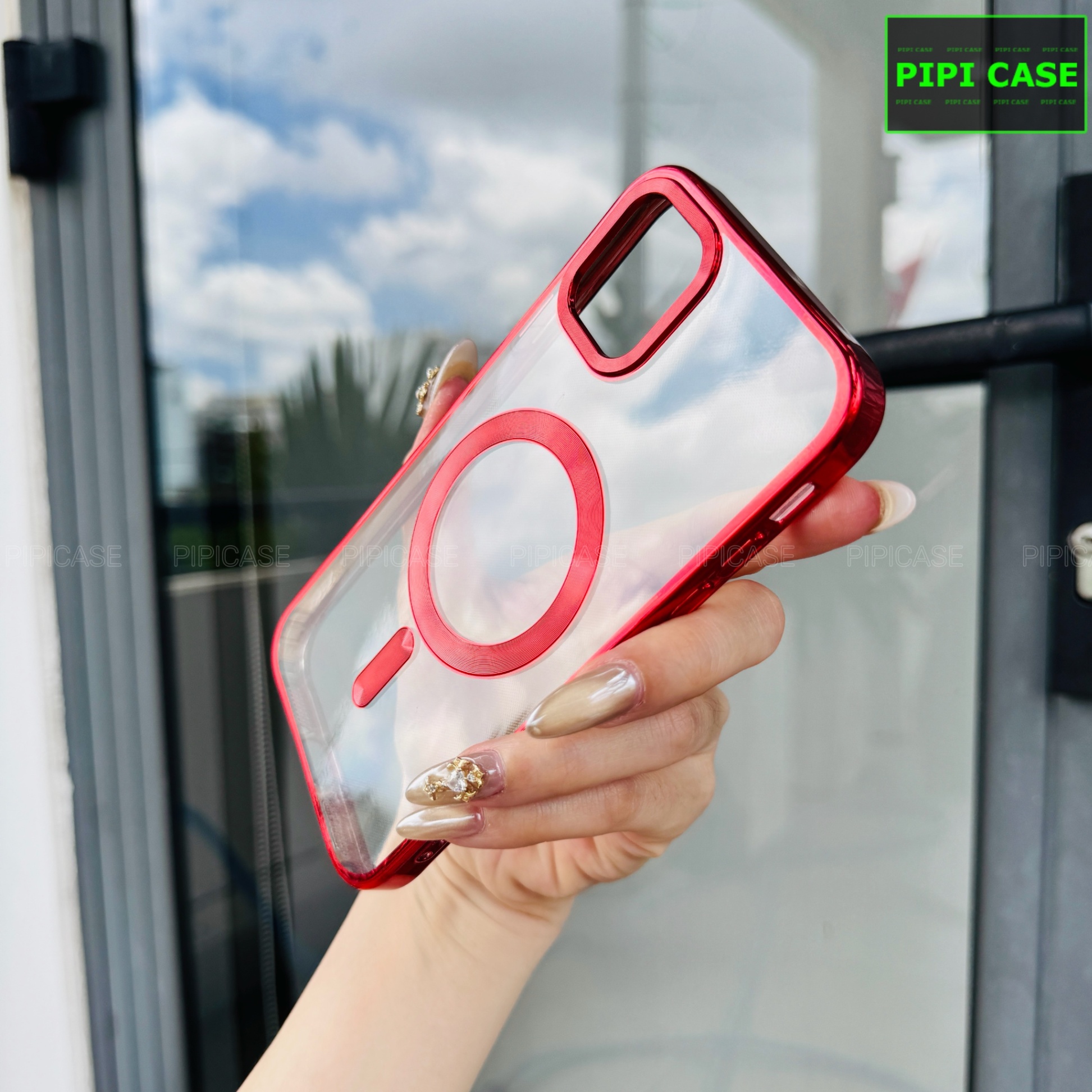 Ốp Lưng iPhone 11 - Ticker - Đỏ