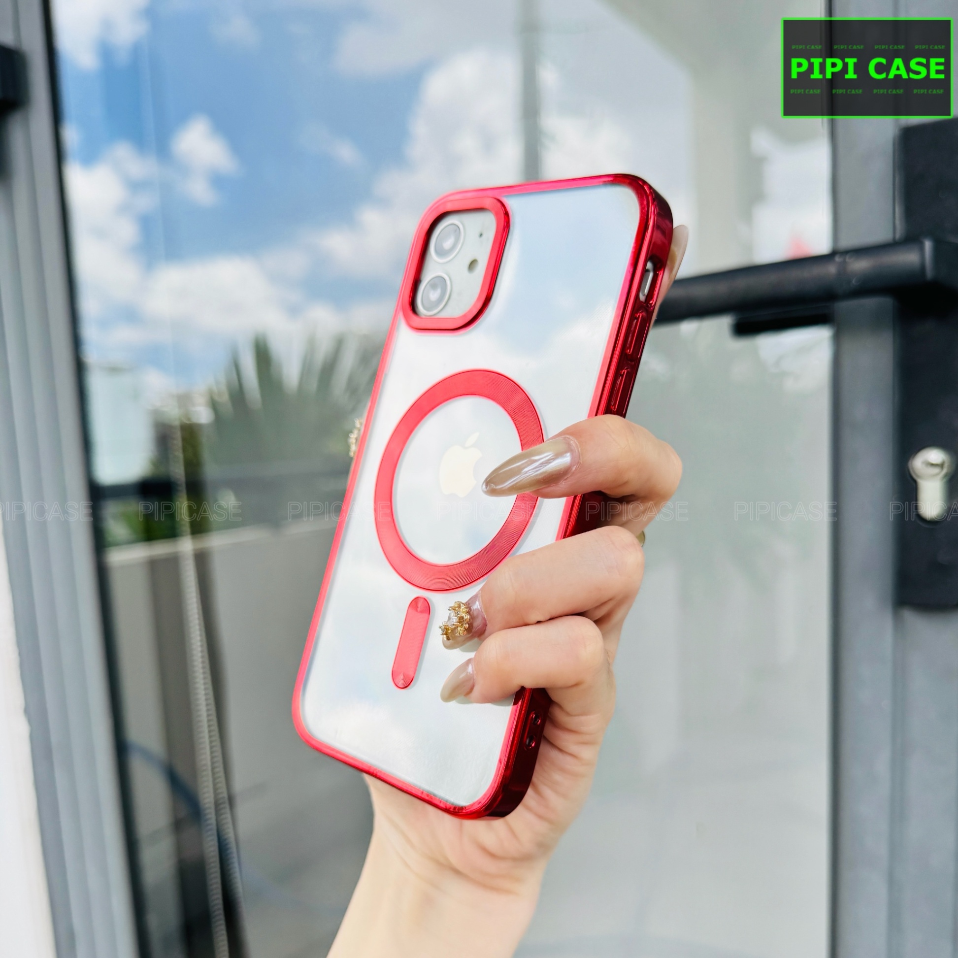 Ốp Lưng iPhone 11 - Ticker - Đỏ