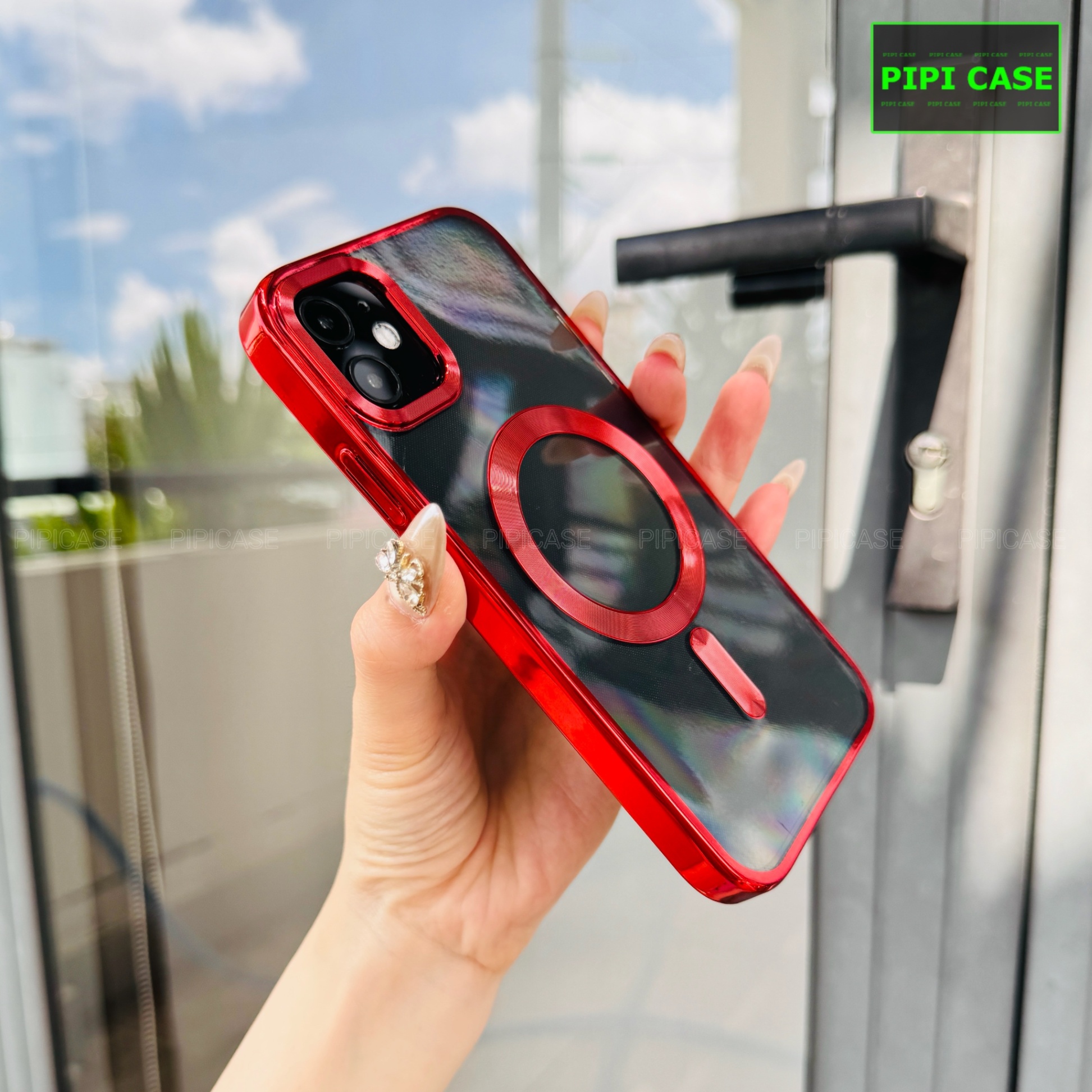 Ốp Lưng iPhone 11 - Ticker - Đỏ