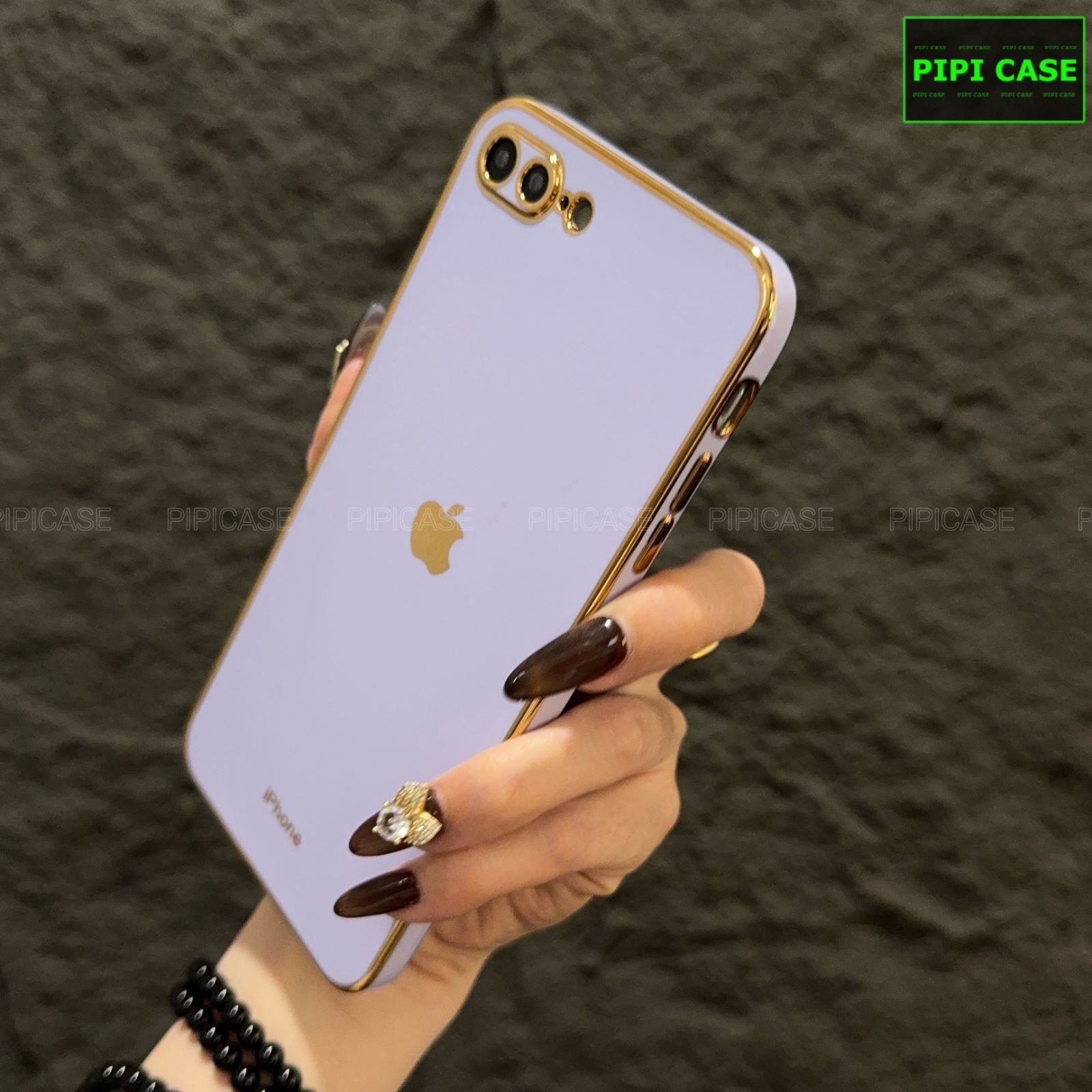Ốp Lưng iPhone 7 Plus / 8 Plus - Royal - Tím Nhạt