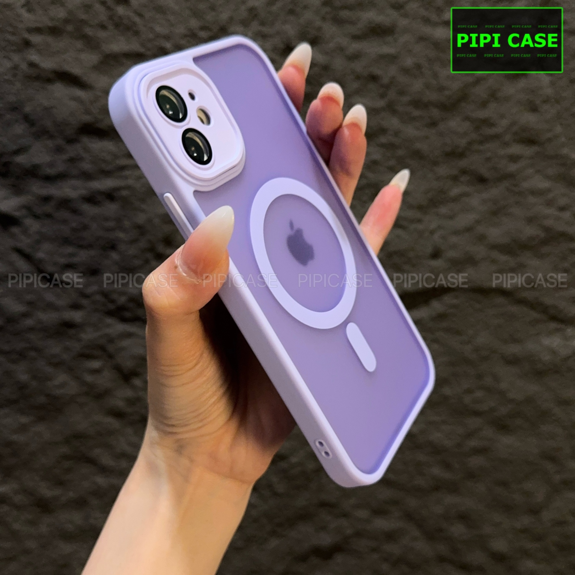 Ốp Lưng iPhone 11 - Kao - Tím Nhạt