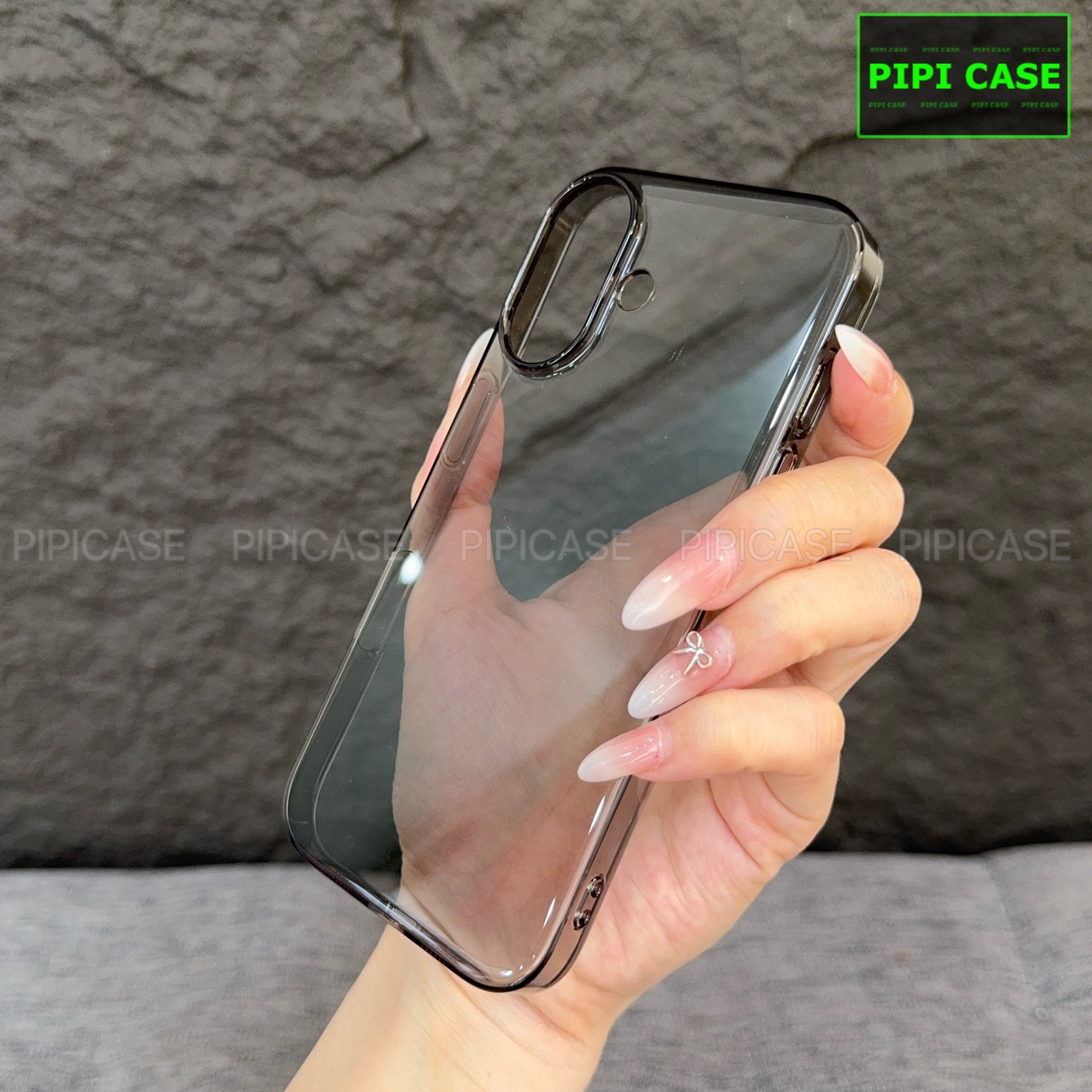 Ốp Lưng iPhone 16 Plus - Vic - Đen