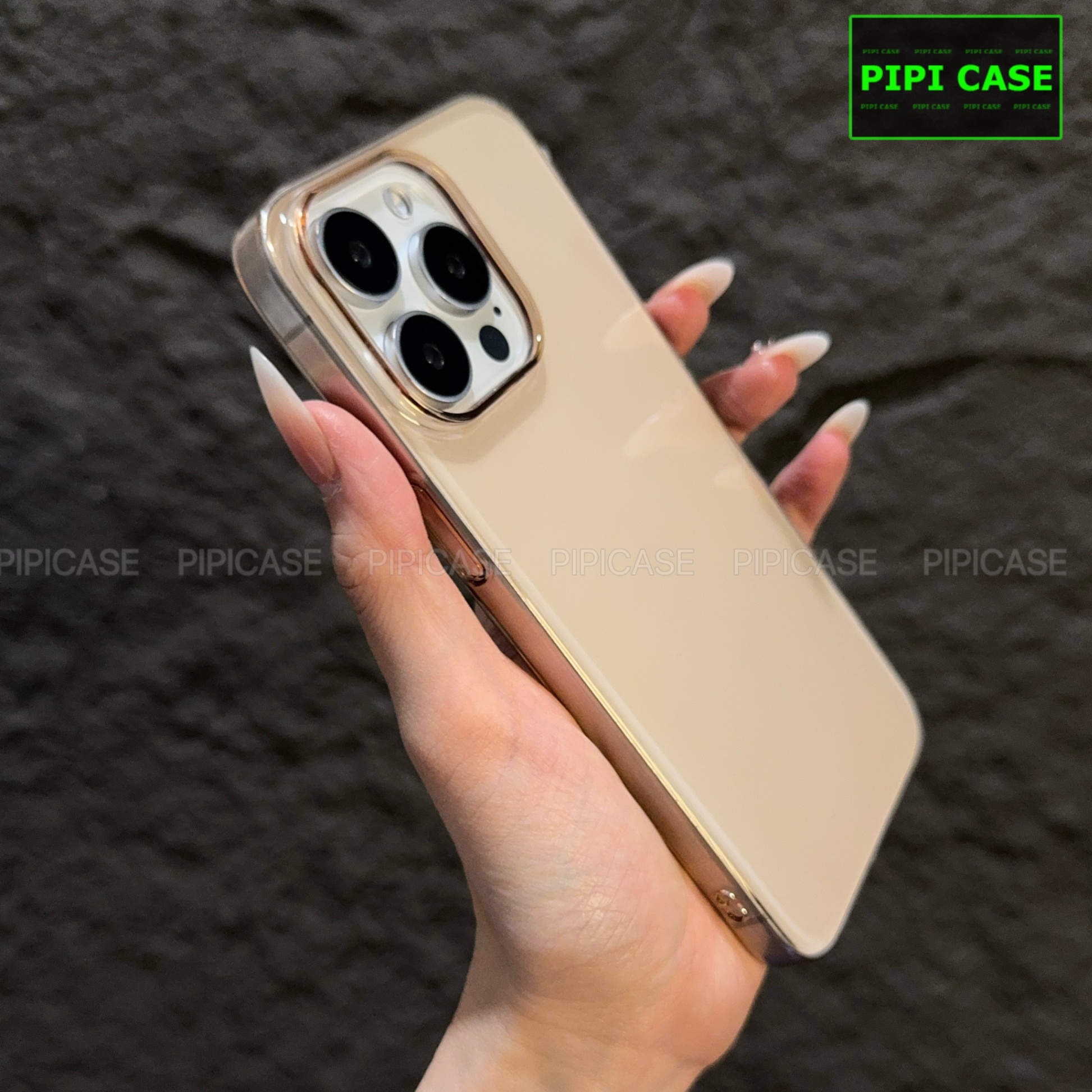 Ốp Lưng iPhone 12 Pro - Vic - Hồng
