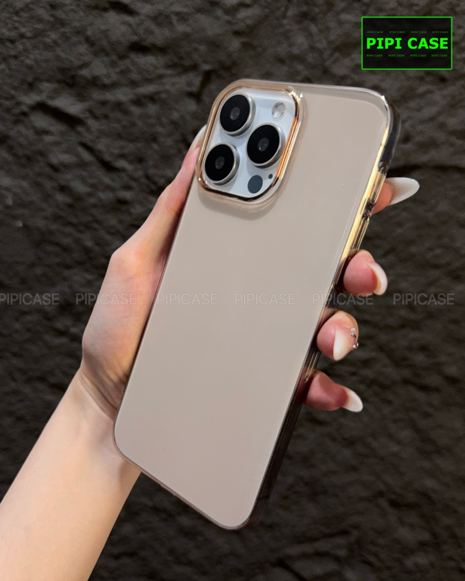Ốp Lưng iPhone 12 Pro - Vic - Hồng