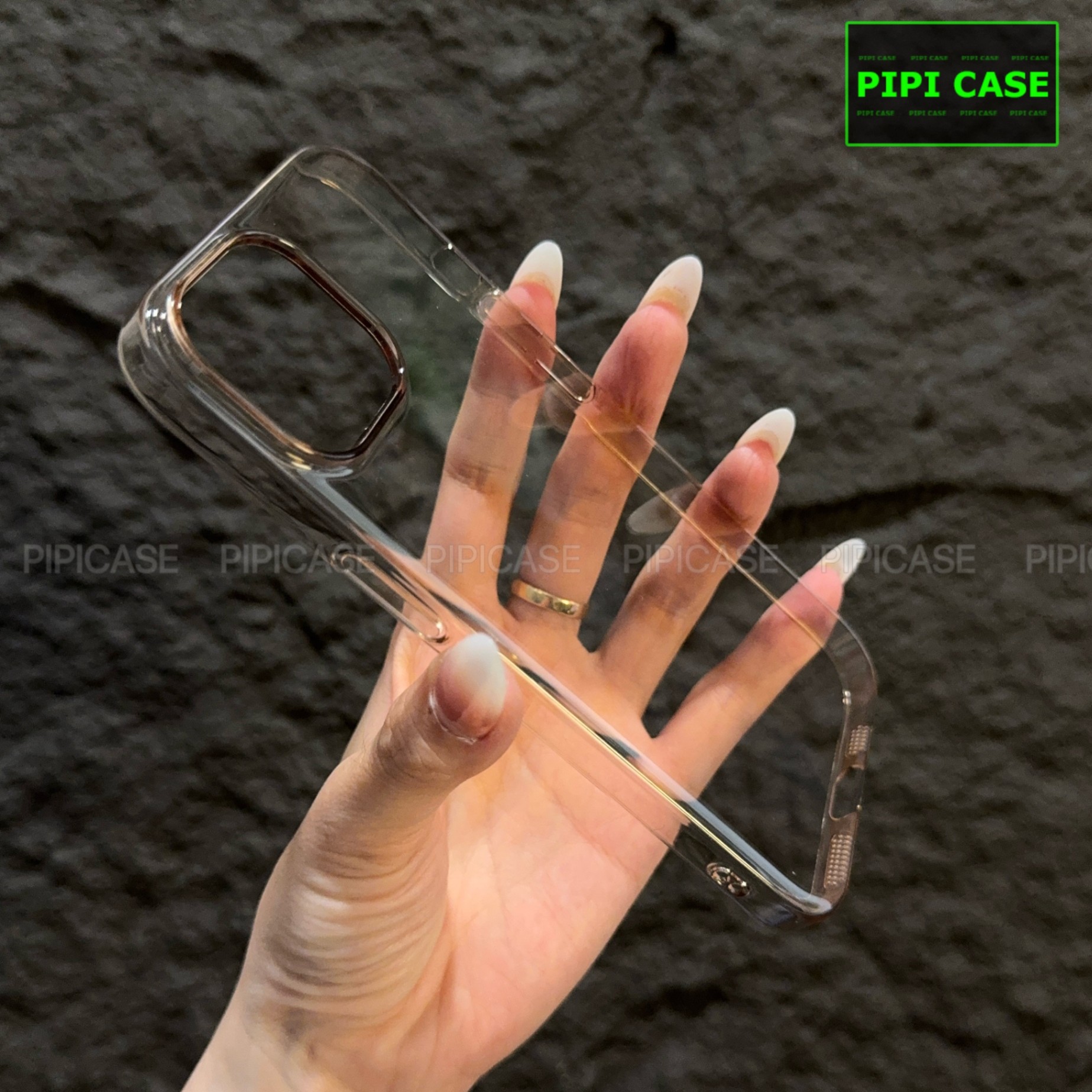 Ốp Lưng iPhone 12 - Vic - Hồng