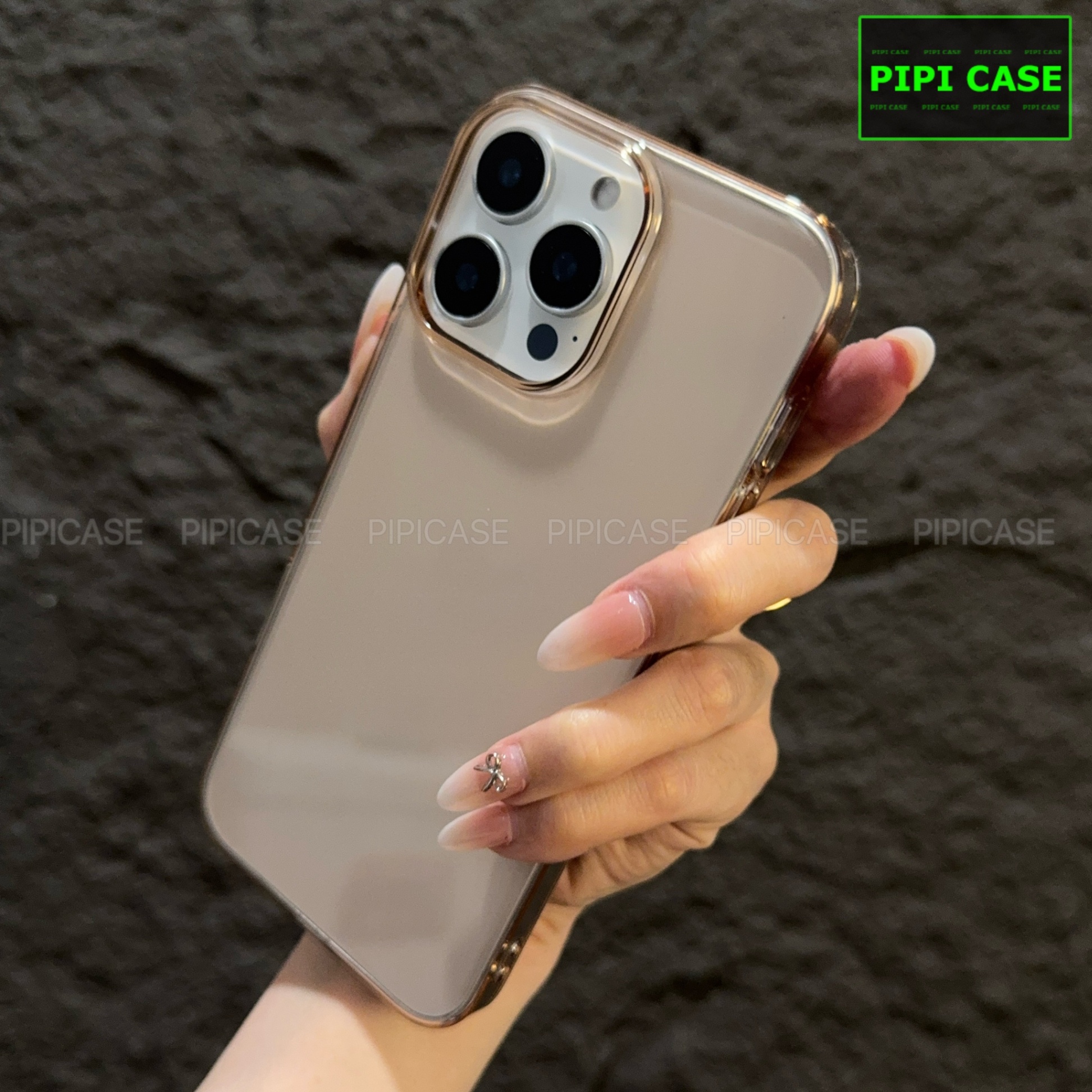 Ốp Lưng iPhone 16 Pro - Vic - Hồng
