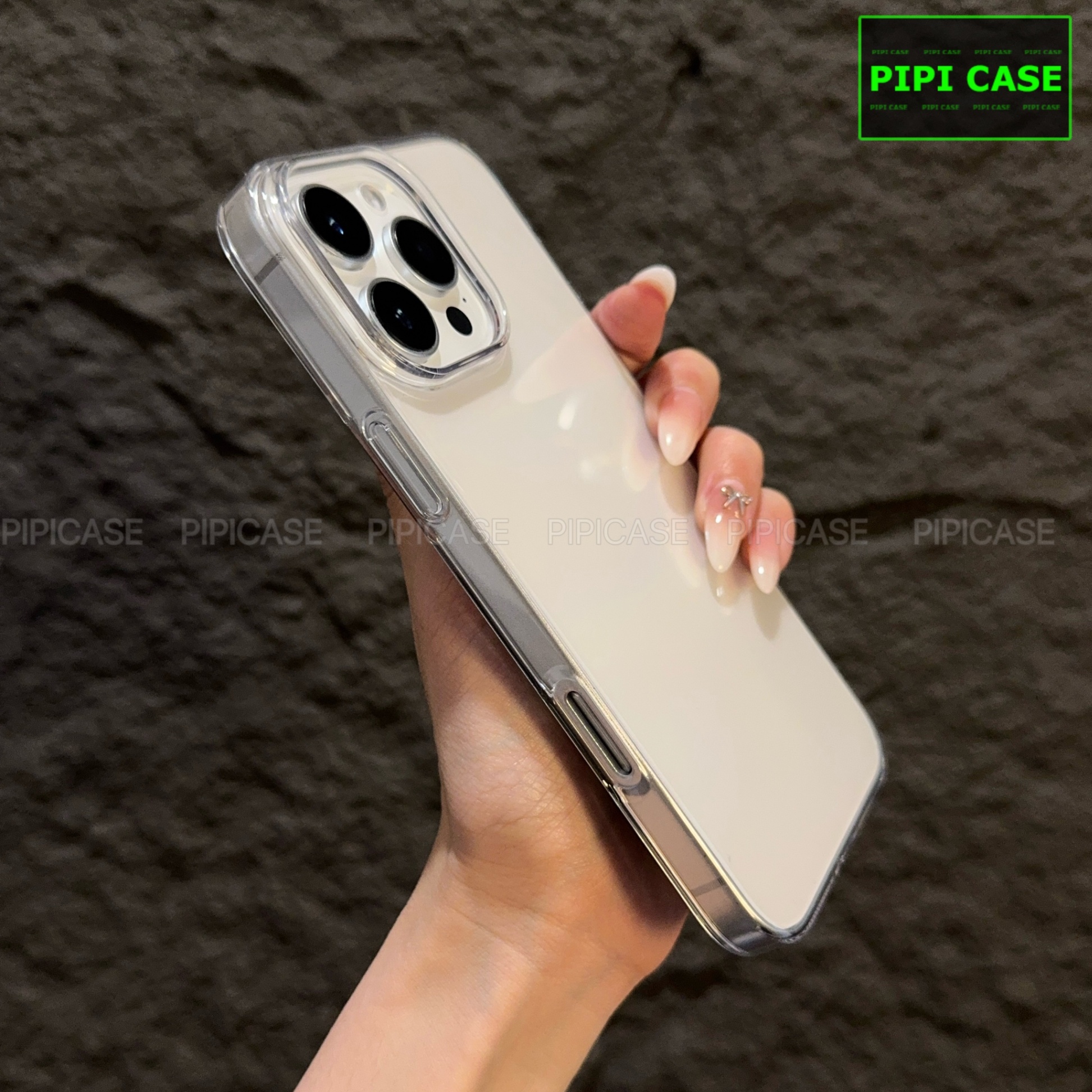 Ốp Lưng iPhone 16 Pro Max - Vic - Trắng