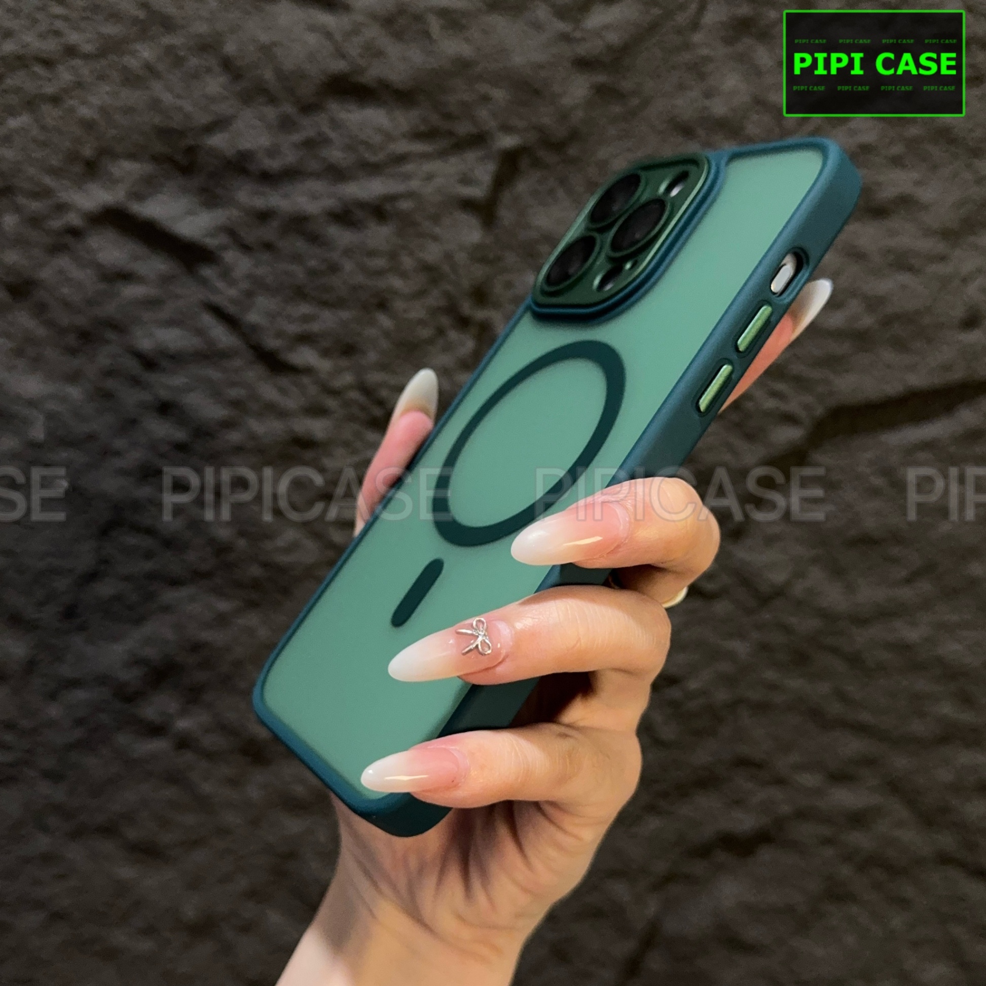 Ốp Lưng iPhone 14 Pro Max - Kao - Xanh Lá