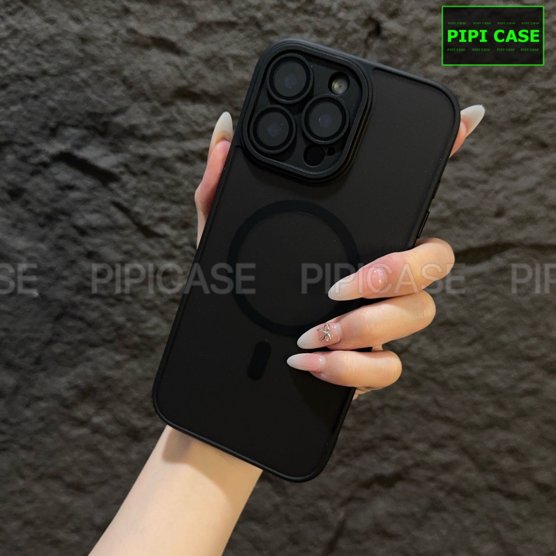 Ốp Lưng iPhone 14 Pro Max - Kao - Đen