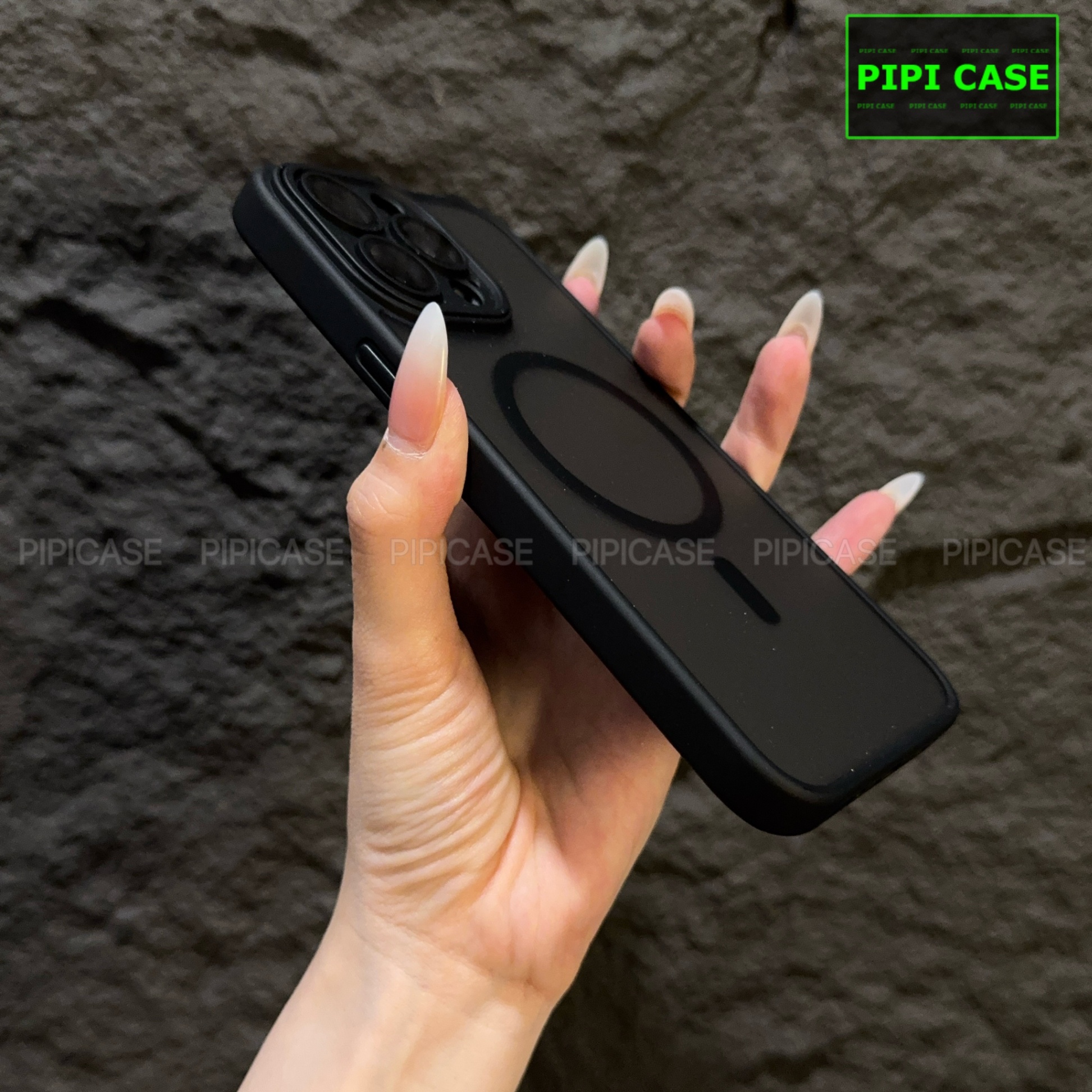 Ốp Lưng iPhone 14 Pro Max - Kao - Đen
