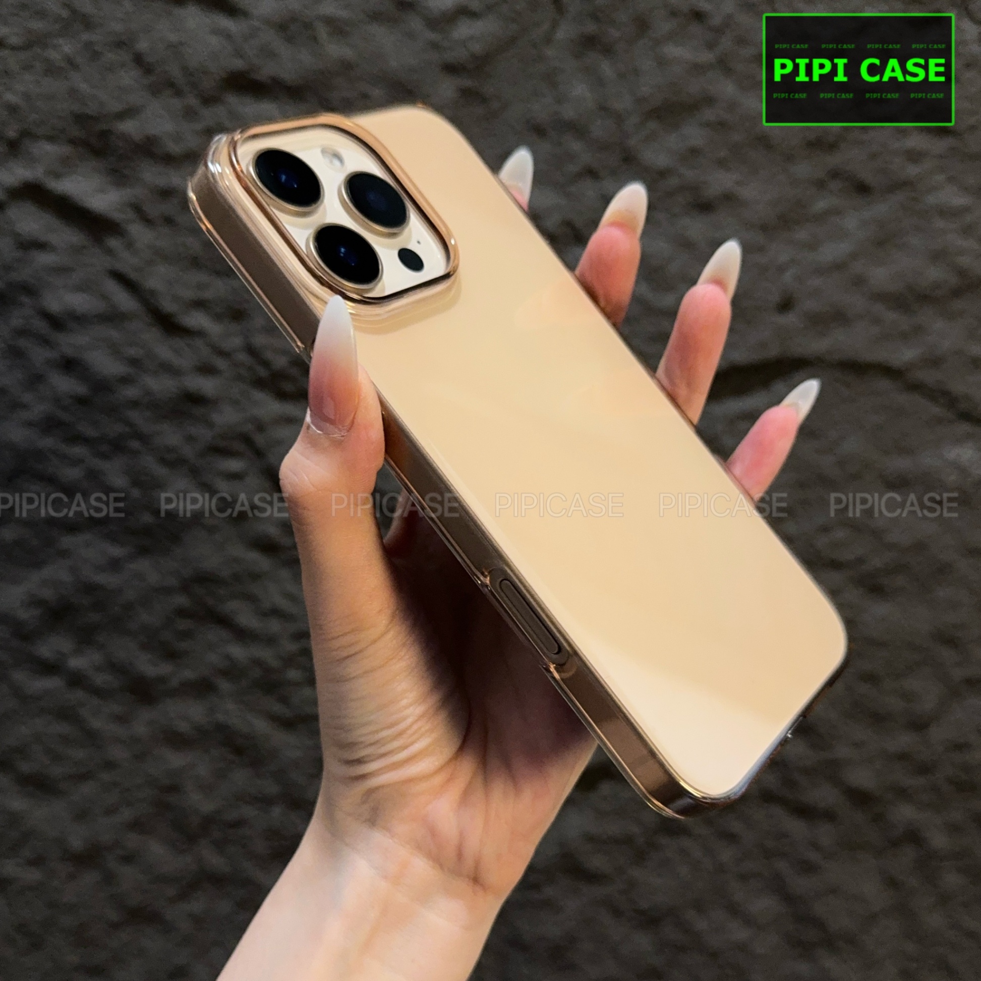 Ốp Lưng iPhone 16 Pro - Vic - Hồng
