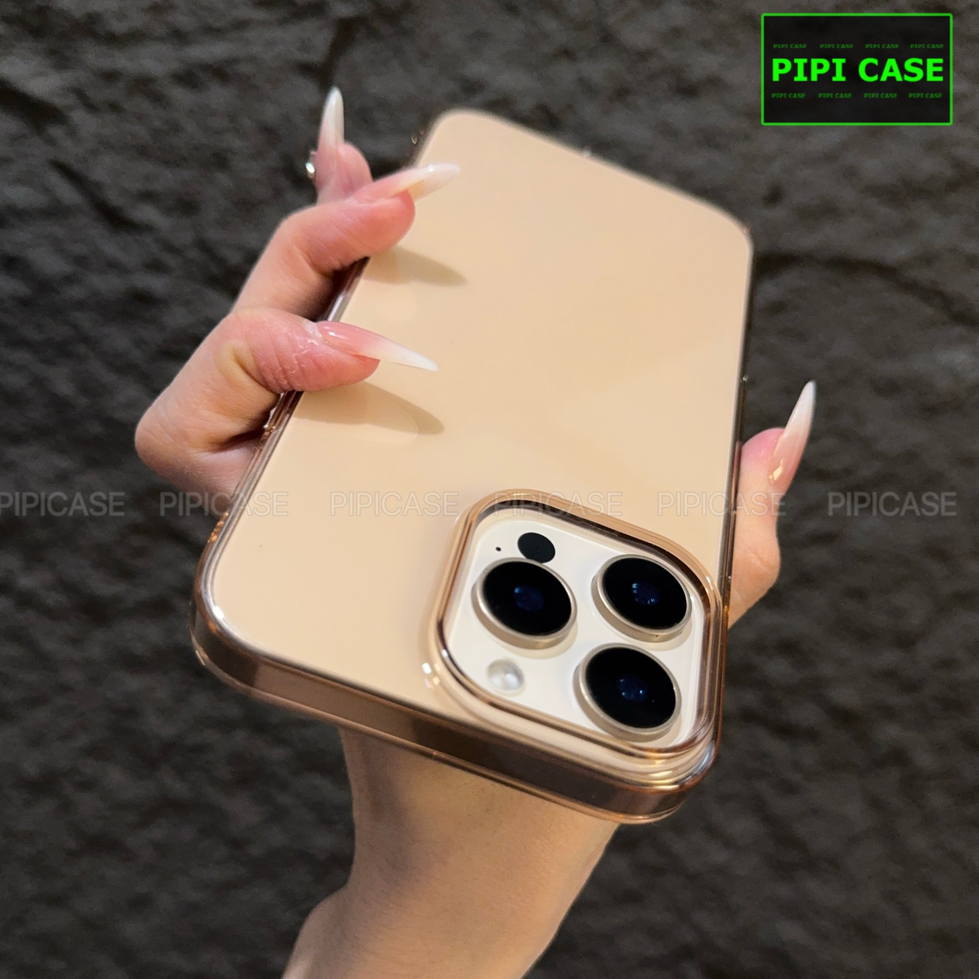 Ốp Lưng iPhone 16 Pro Max - Vic - Hồng