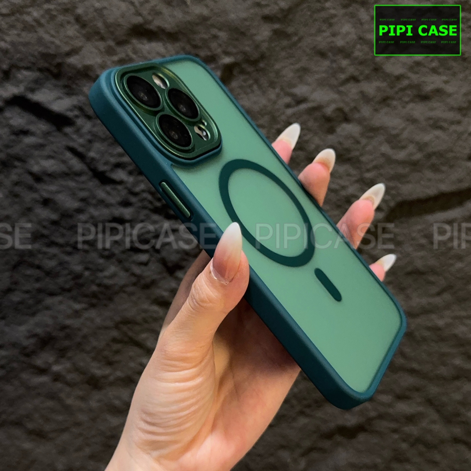 Ốp Lưng iPhone 14 Pro Max - Kao - Xanh Lá
