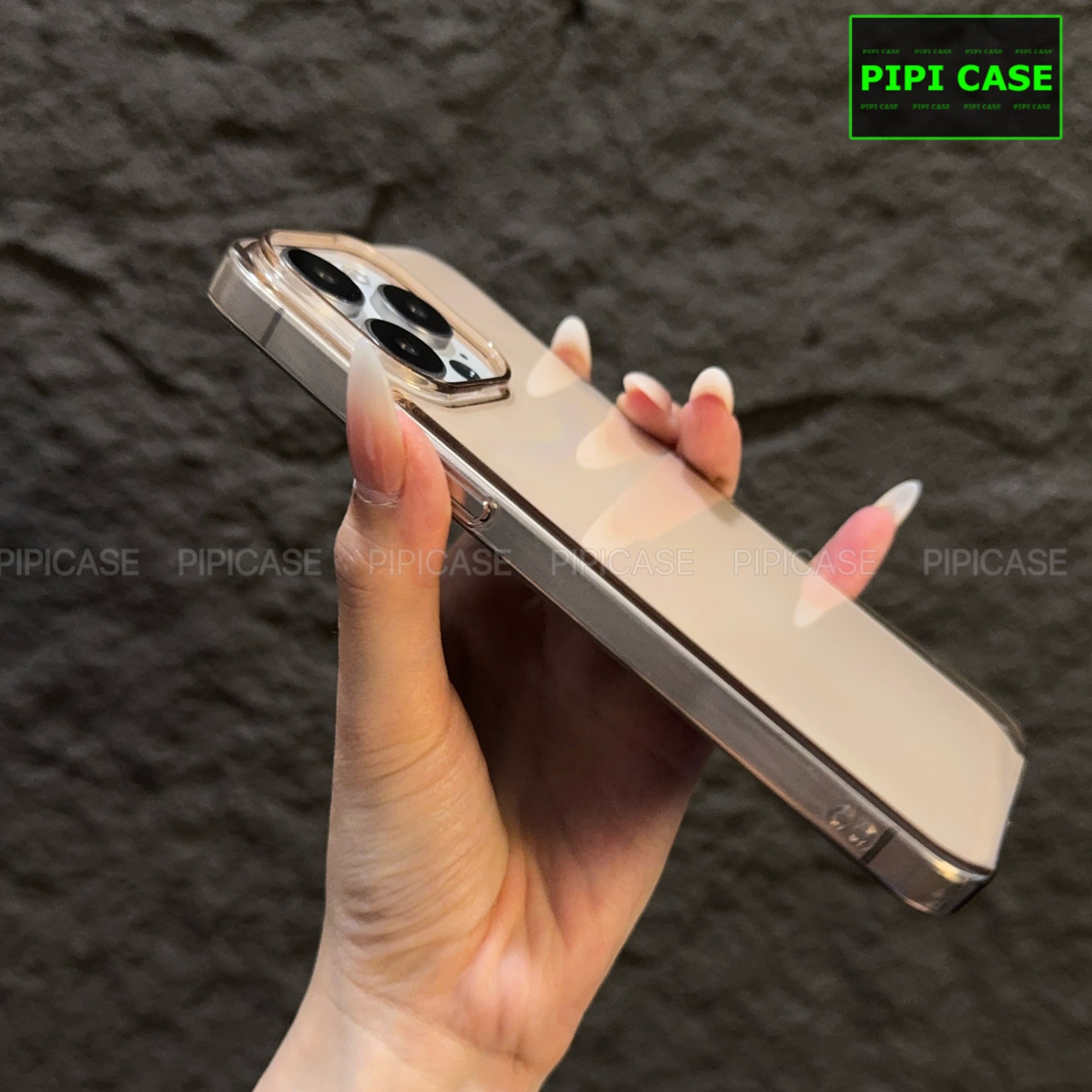 Ốp Lưng iPhone 12 Pro - Vic - Hồng