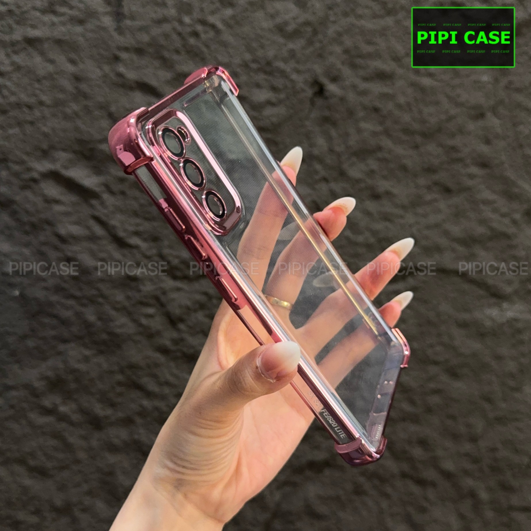 Ốp Lưng Samsung S20 FE - Gu - Hồng