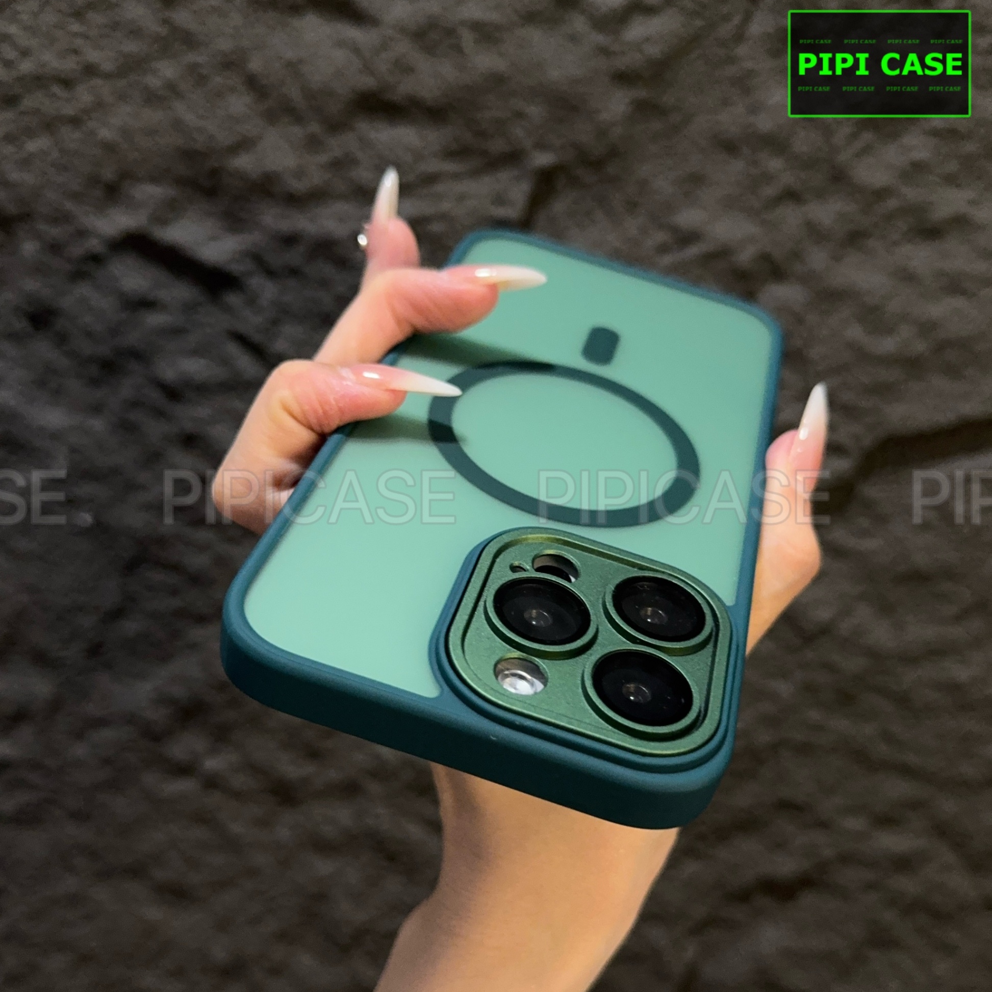 Ốp Lưng iPhone 14 Pro Max - Kao - Xanh Lá