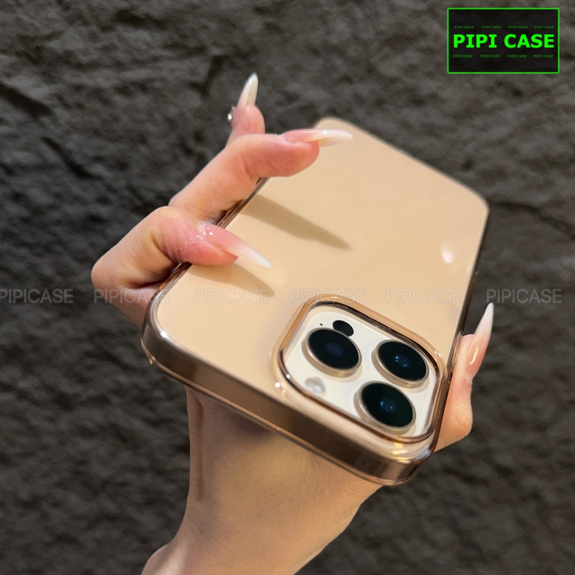 Ốp Lưng iPhone 16 Pro - Vic - Hồng