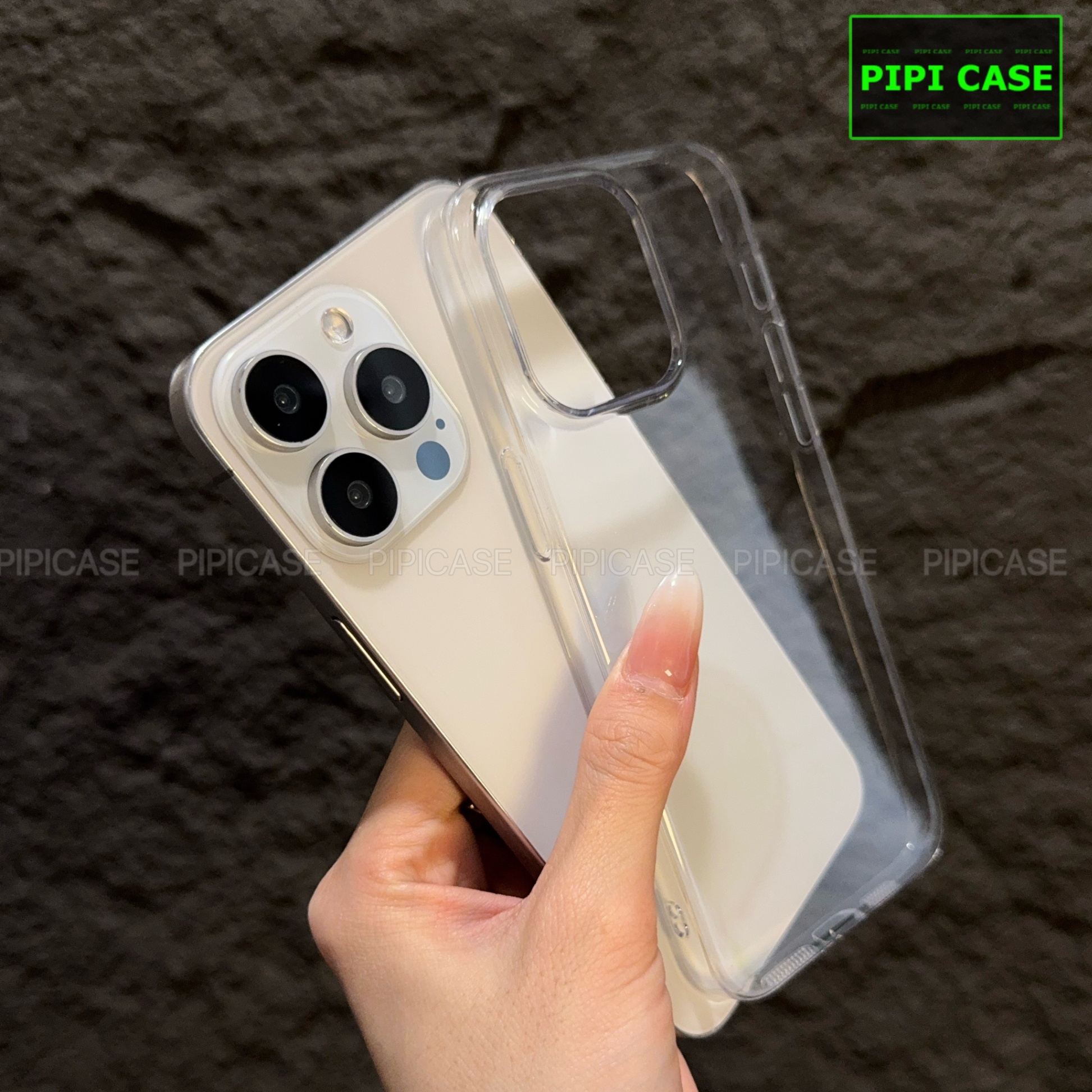 Ốp Lưng iPhone 13 Pro - Vic - Hồng