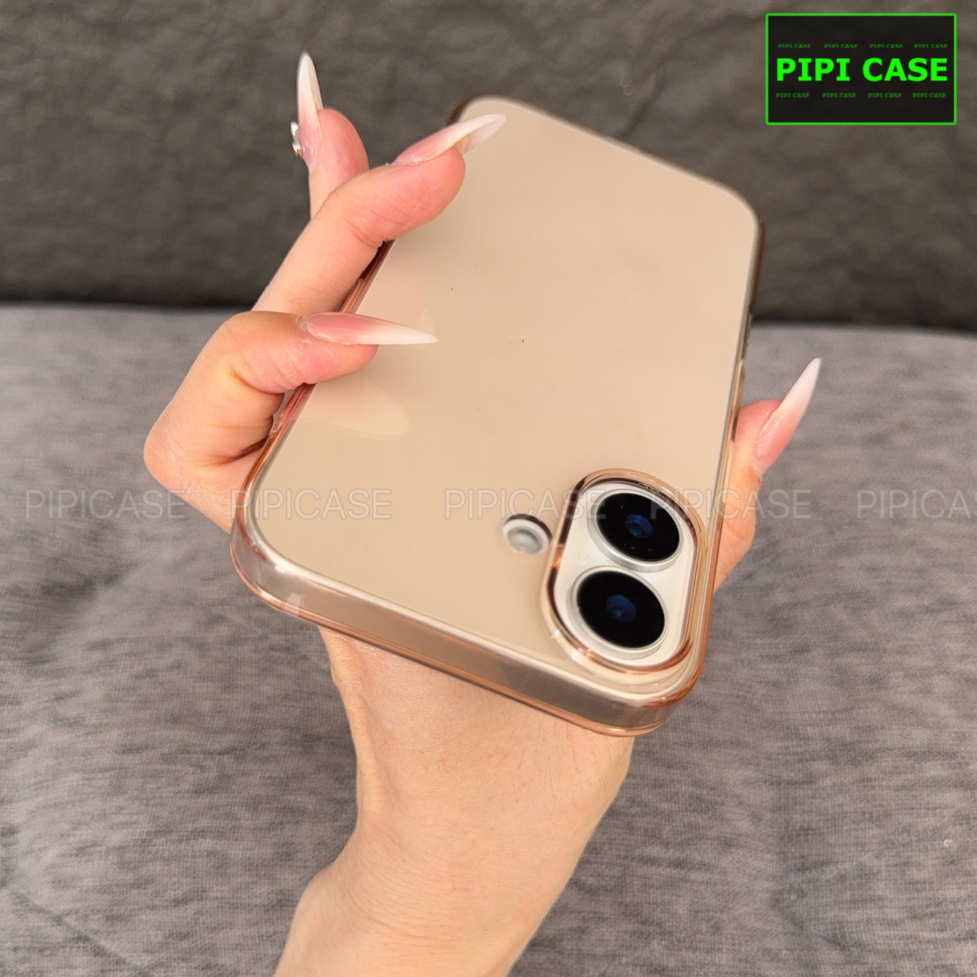 Ốp Lưng iPhone 16 Plus - Vic - Hồng