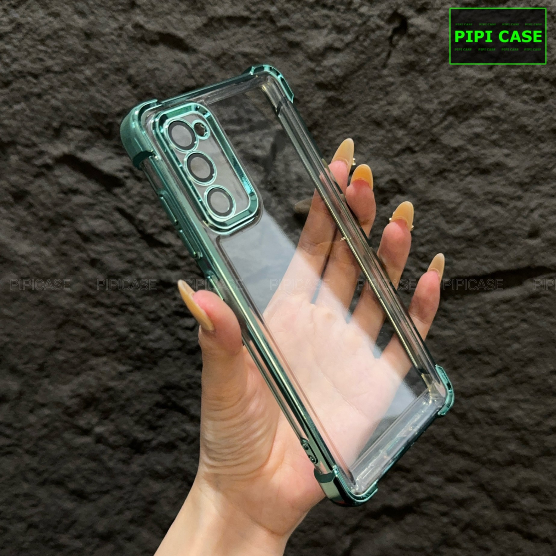 Ốp Lưng Samsung S20 FE - Gu - Xanh Lá
