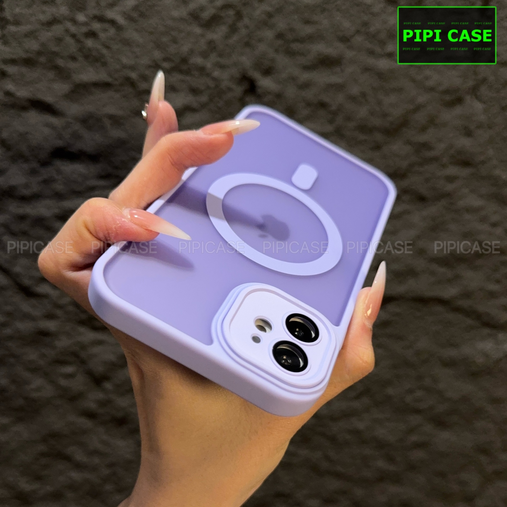 Ốp Lưng iPhone 11 - Kao - Tím Nhạt