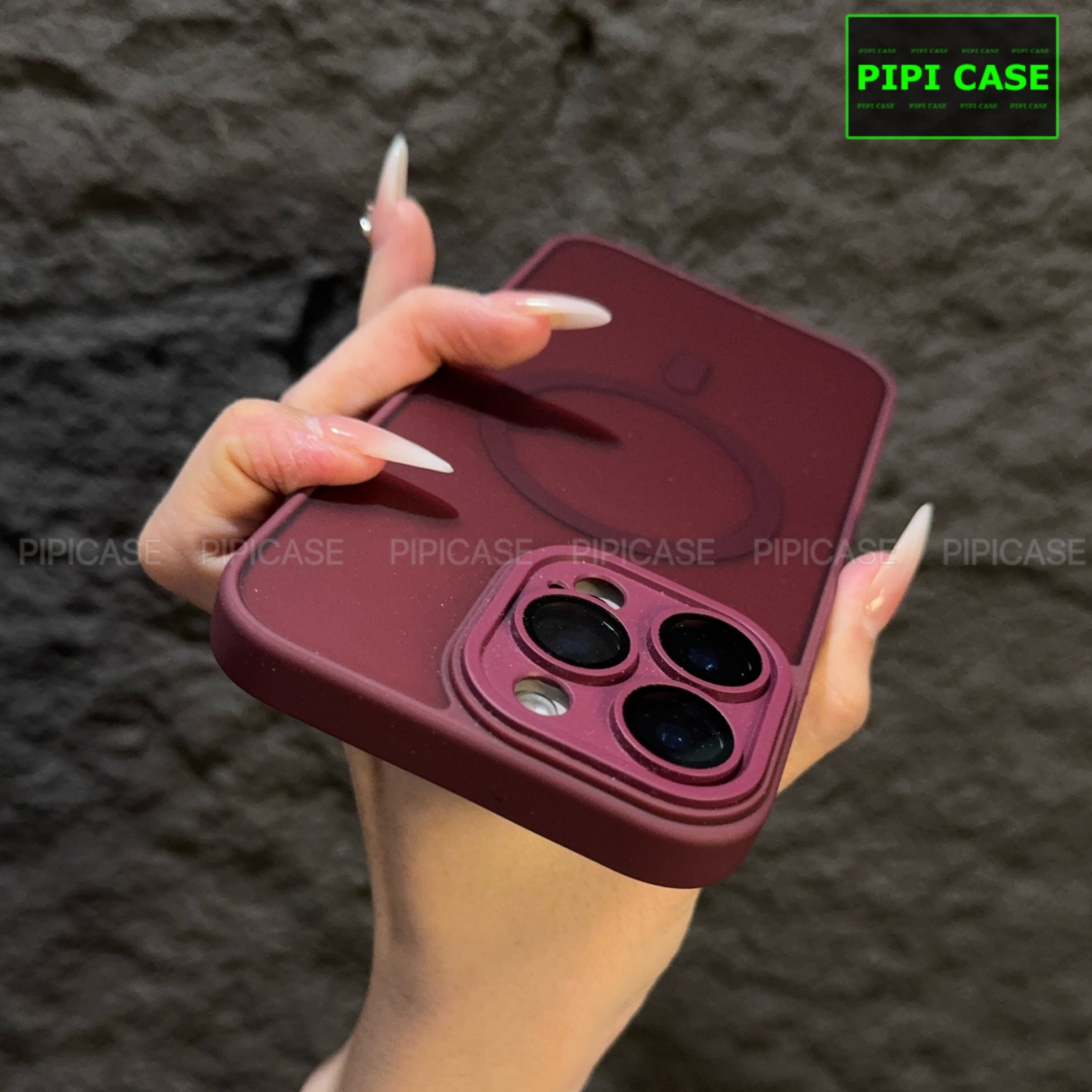Ốp Lưng iPhone 14 Pro Max - Kao - Đỏ