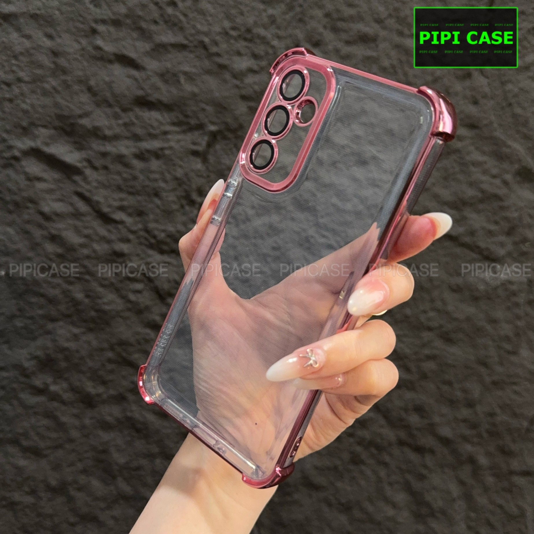 Ốp Lưng Samsung A34 - Gu - Hồng