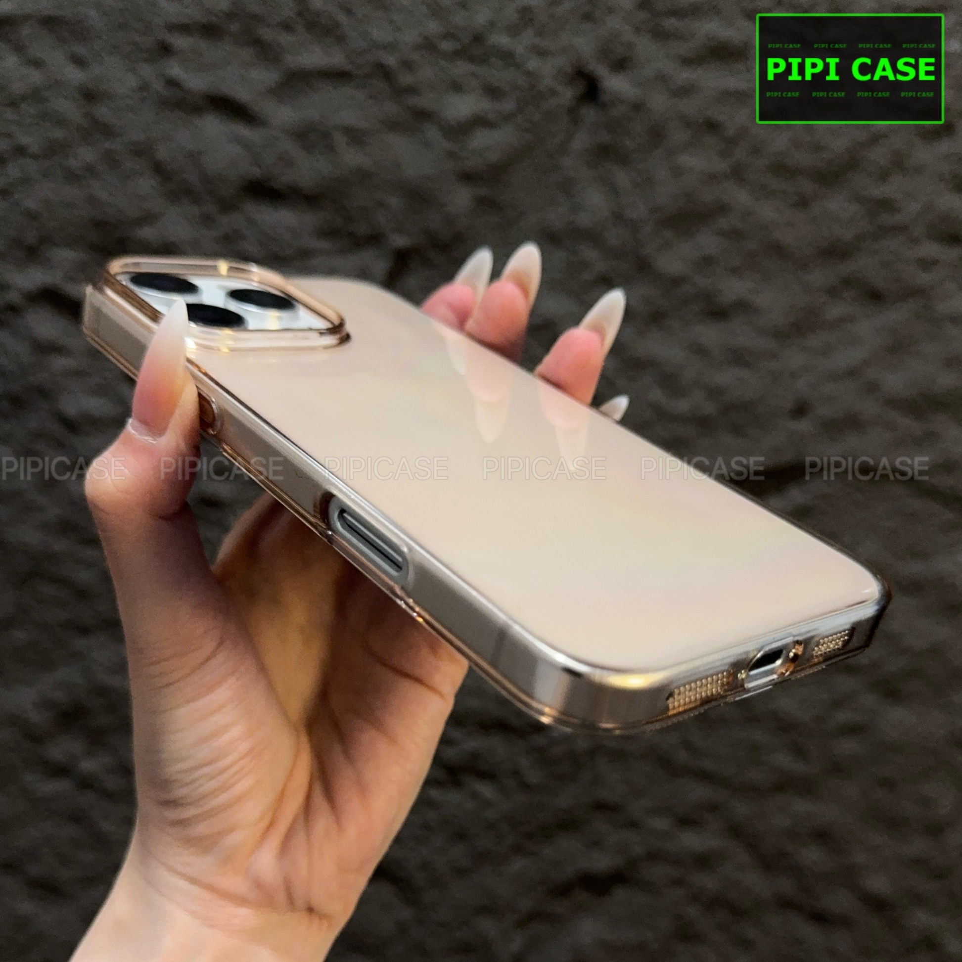 Ốp Lưng iPhone 16 Pro - Vic - Hồng