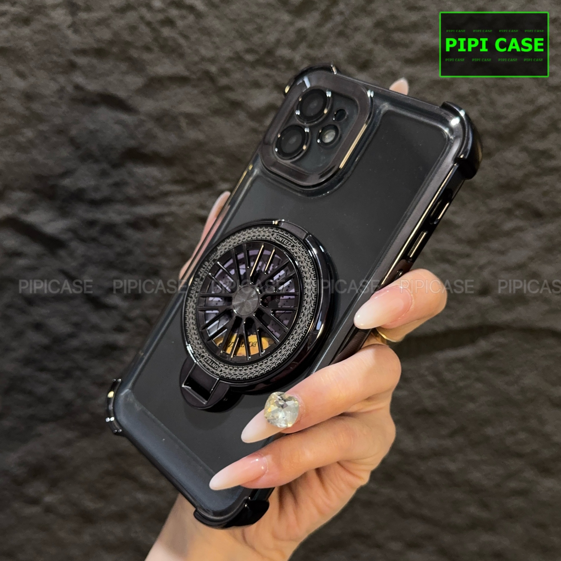 Ốp Lưng iPhone 11 - AB - Đen