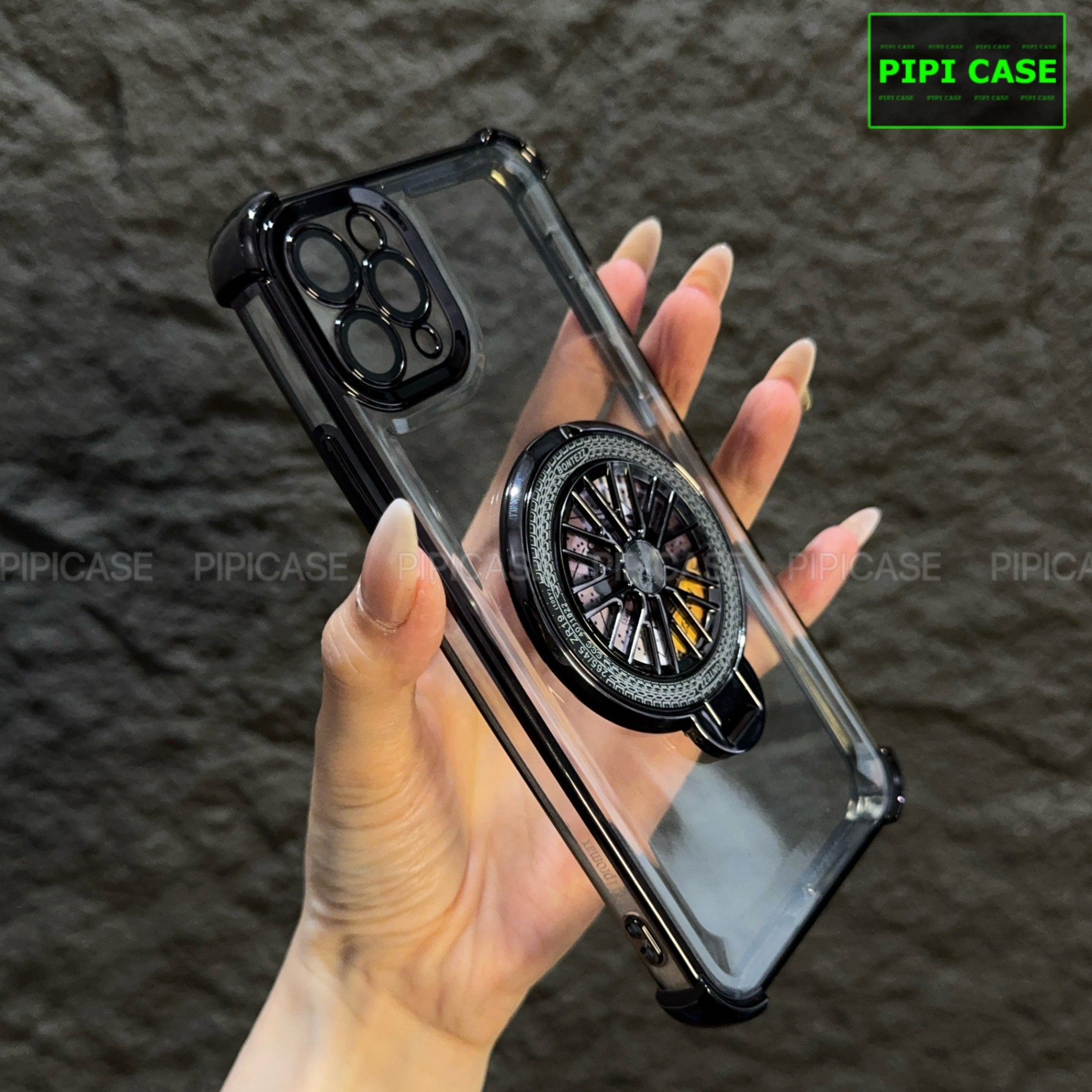 Ốp Lưng iPhone 11 Pro Max - AB - Đen