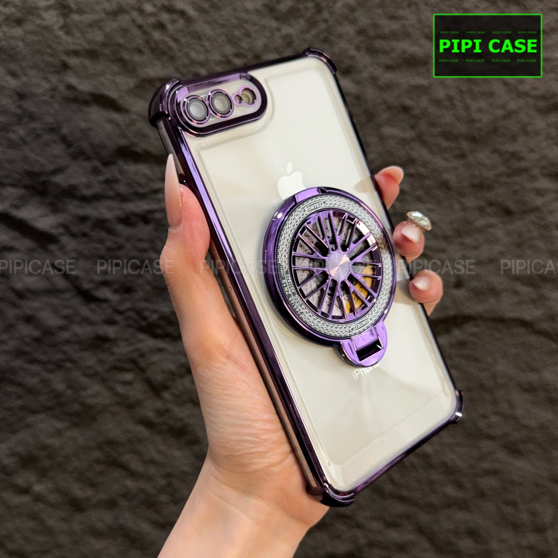 Ốp Lưng iPhone 7 Plus / 8 Plus - AB - Tím